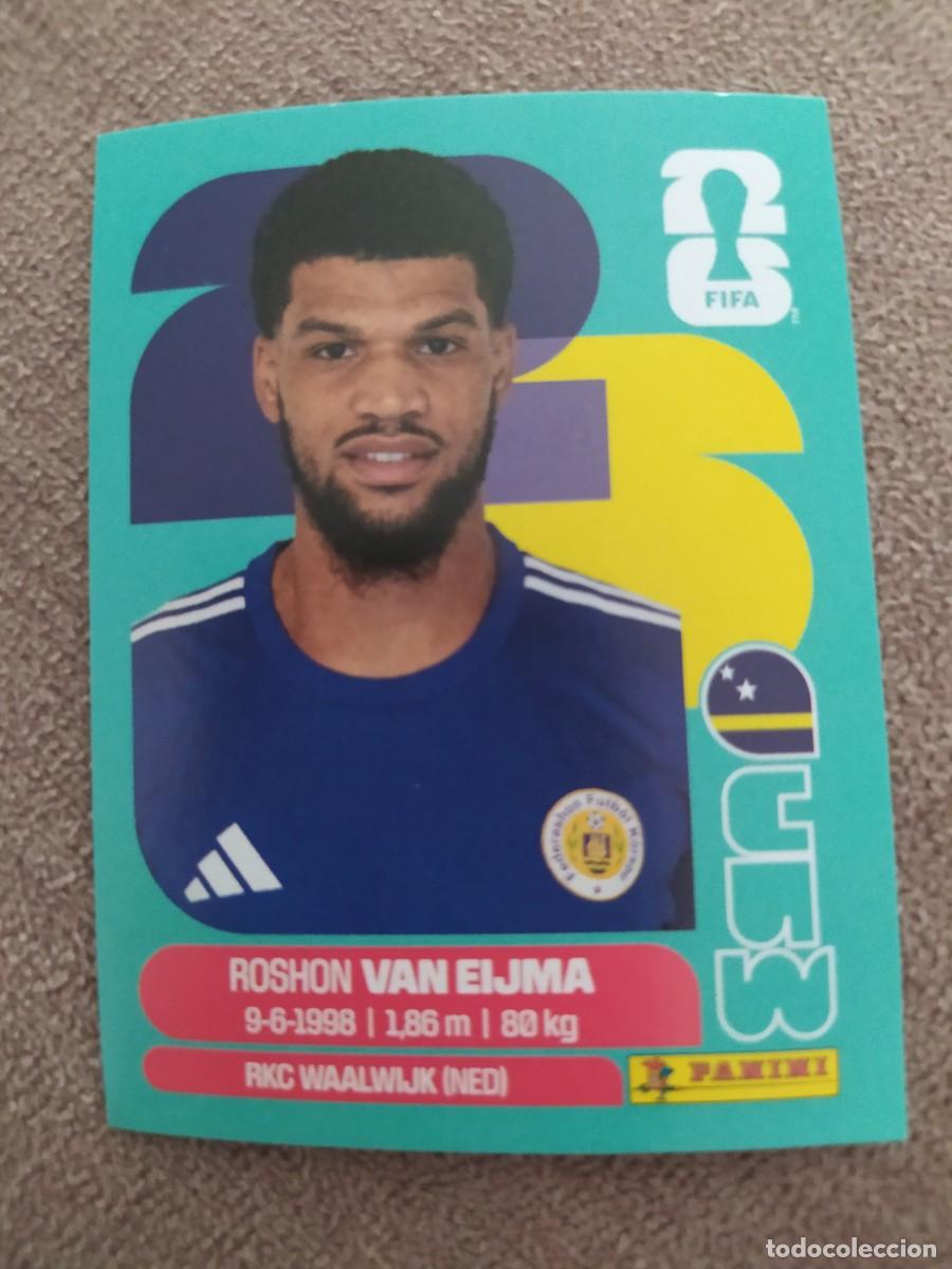 Fu&szlig;ball-Sticker: CUW 07 Roshon VAN EIJMA 7 Cura&ccedil;ao Curasao mundial 2026 panini