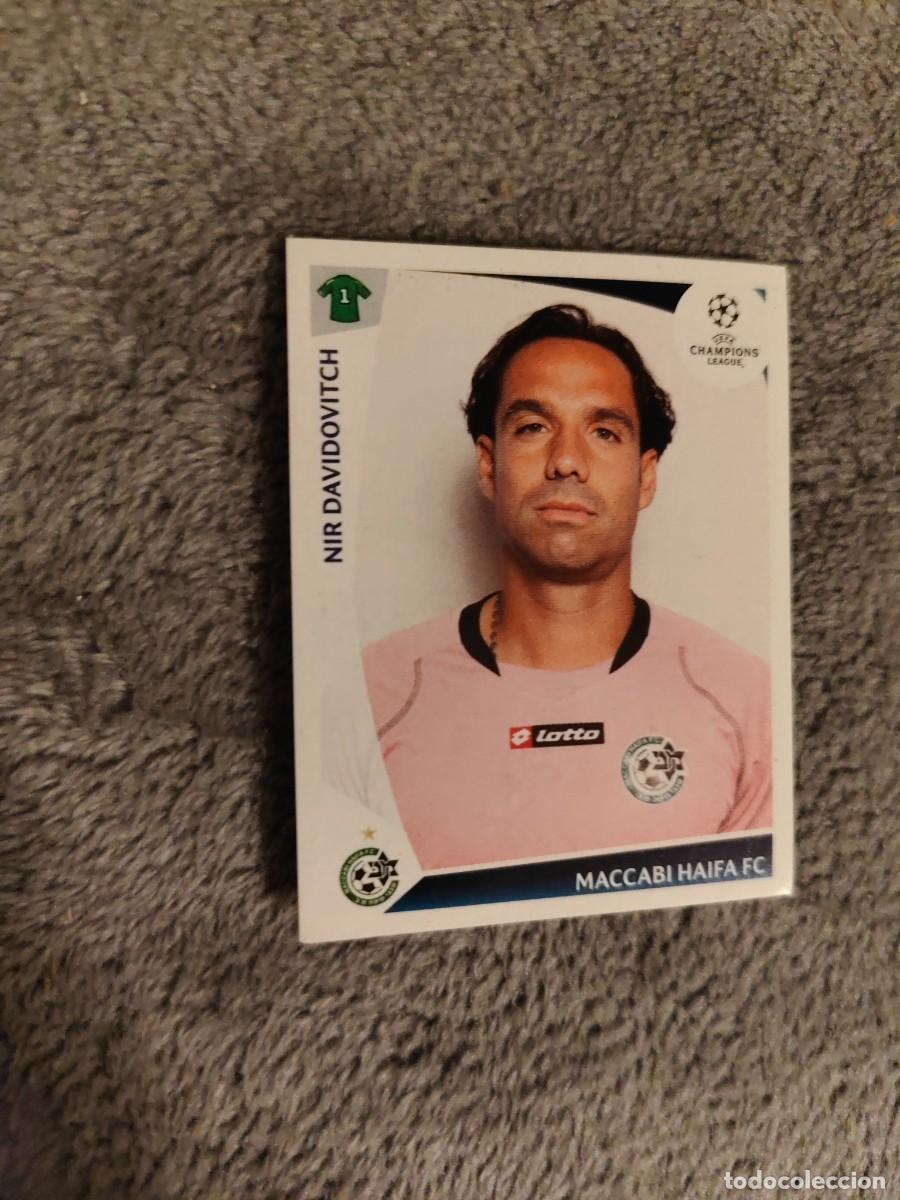 Football Stickers: 57 CHAMPIONS LEAGUE 09 10 PANINI NIR DAVIDOVITCH MACCABI HAIFA FC 2009 2010 UCL AAA