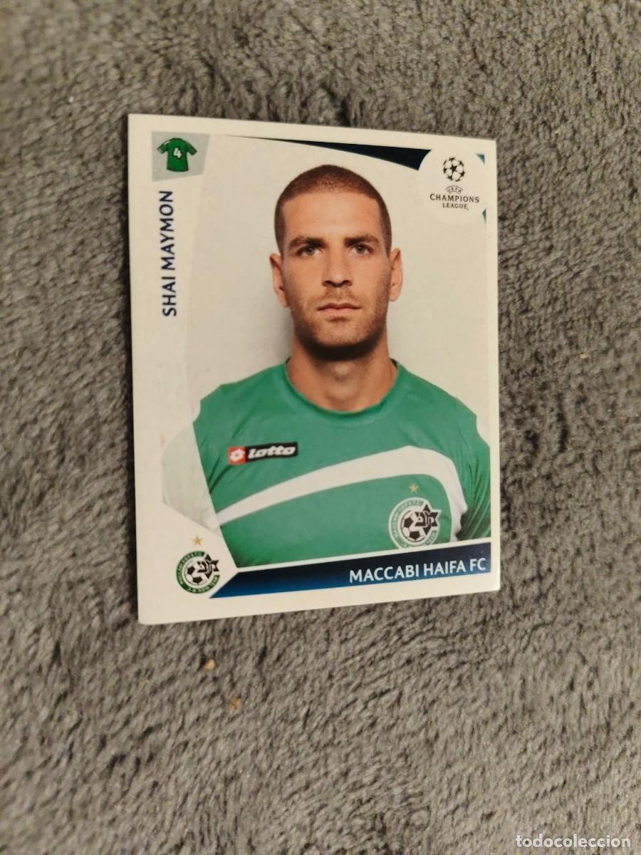 Football Stickers: 61 CHAMPIONS LEAGUE 09 10 PANINI SHAI MAYMON MACCABI HAIFA FC 2009 2010 UCL AAA