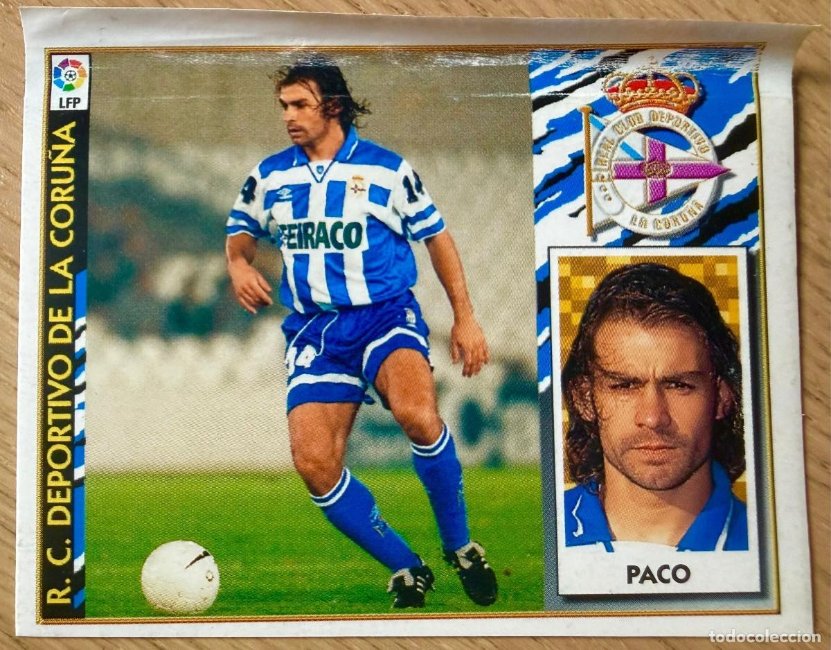 Football Stickers: PACO DEPORTIVO CORU&Ntilde;A 97 98 1997 1998 LIGA EDICIONES ESTE VENTANILLA STICKER