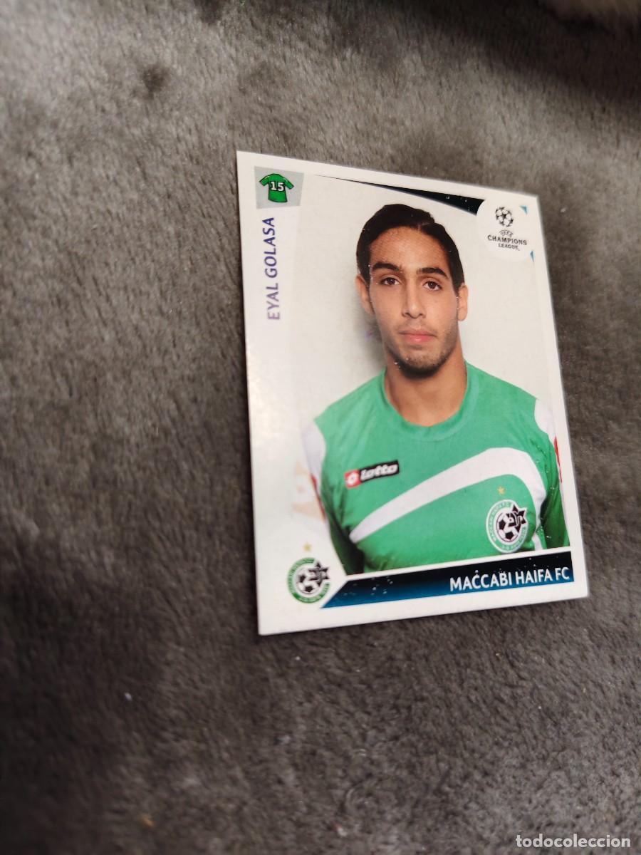 Football Stickers: 64 CHAMPIONS LEAGUE 09 10 PANINI EYAL GOLASA MACCABI HAIFA FC 2009 2010 UCL AAA