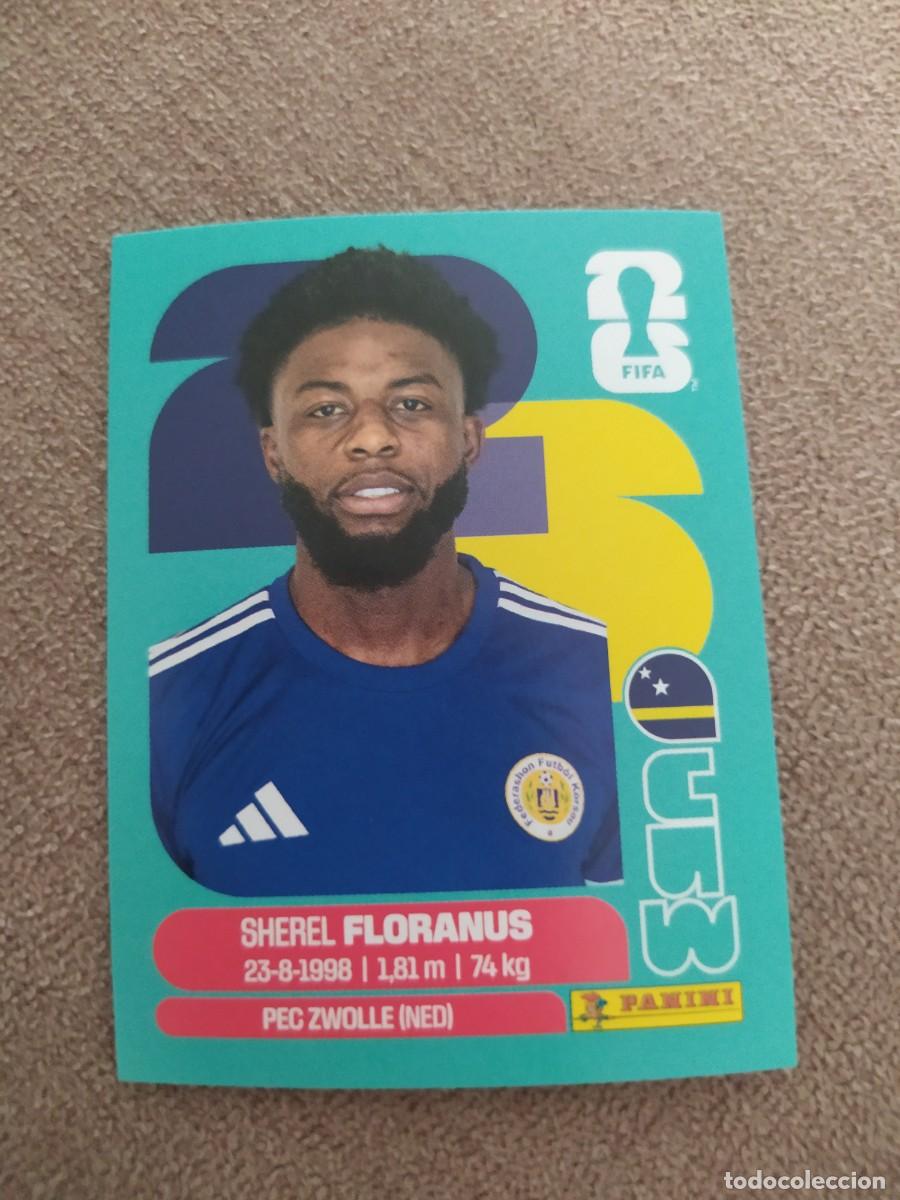 Football Stickers: CUW 04 Sherel FLORANUS 4 Cura&ccedil;ao Curasao mundial 2026 panini