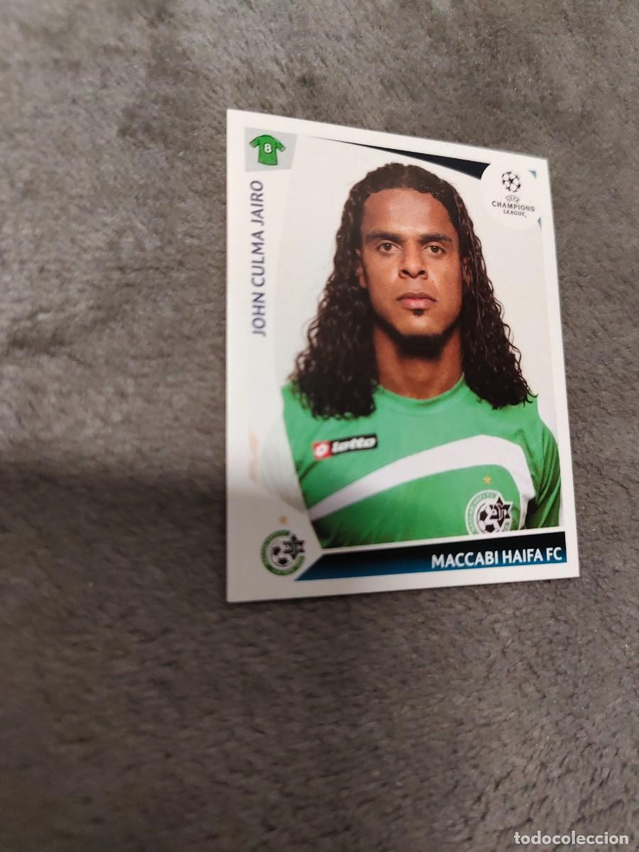Football Stickers: 67 CHAMPIONS LEAGUE 09 10 PANINI JOHN CULMA JAIRO MACCABI HAIFA FC 2009 2010 UCL AAA