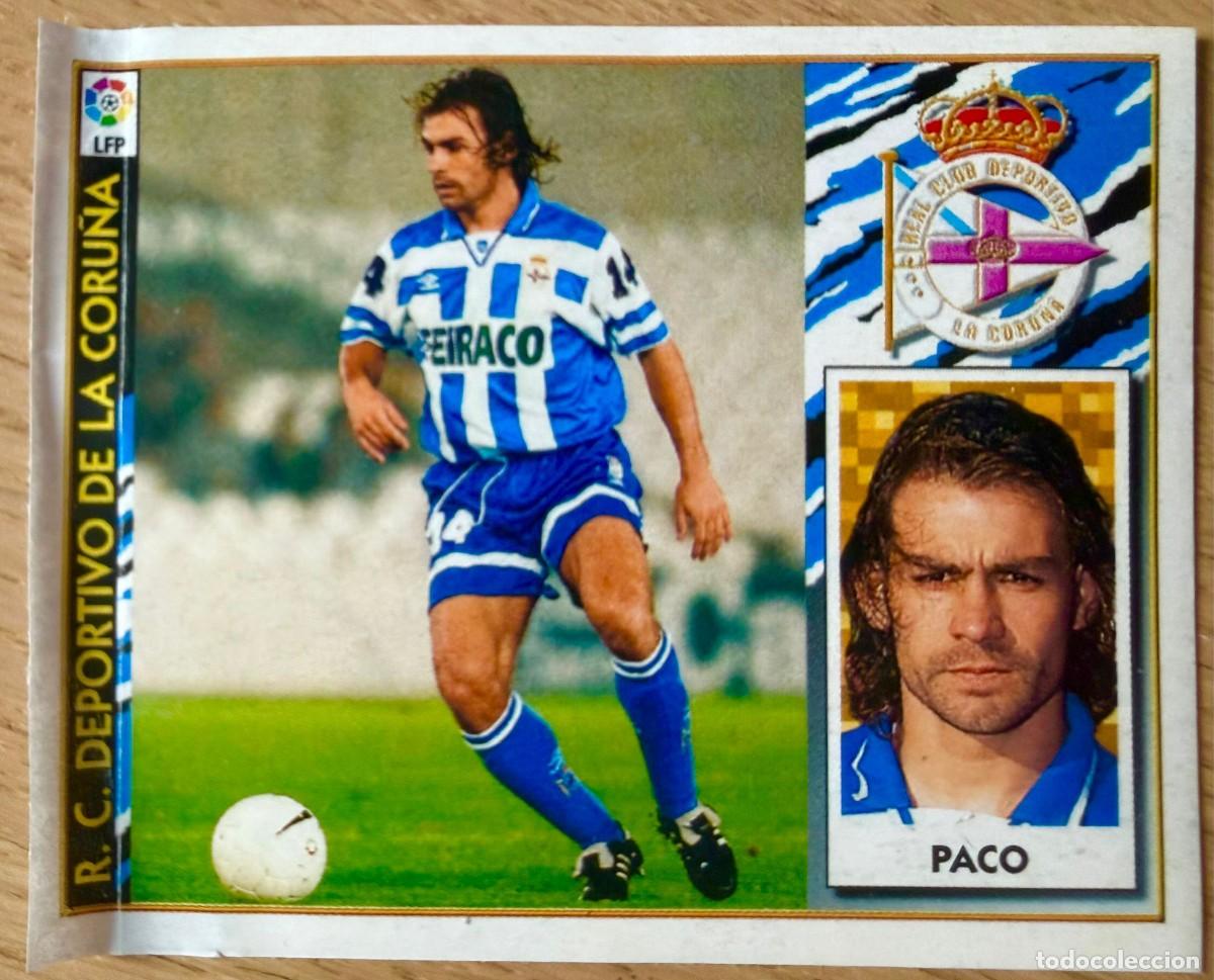 Football Stickers: PACO DEPORTIVO CORU&Ntilde;A 97 98 1997 1998 LIGA EDICIONES ESTE VENTANILLA STICKER