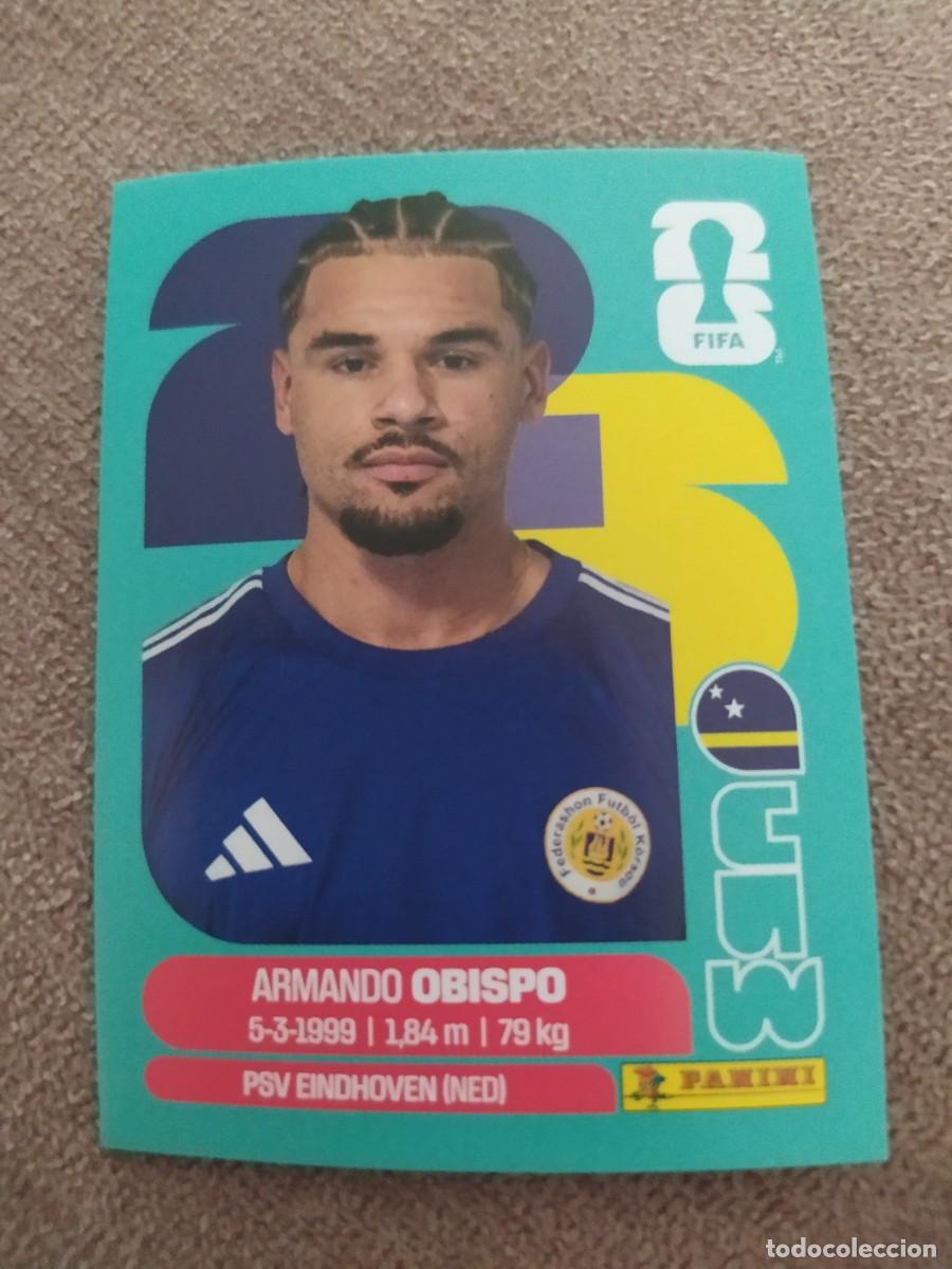 Football Stickers: CUW 03 Armando OBISPO 3 Cura&ccedil;ao Curasao mundial 2026 panini