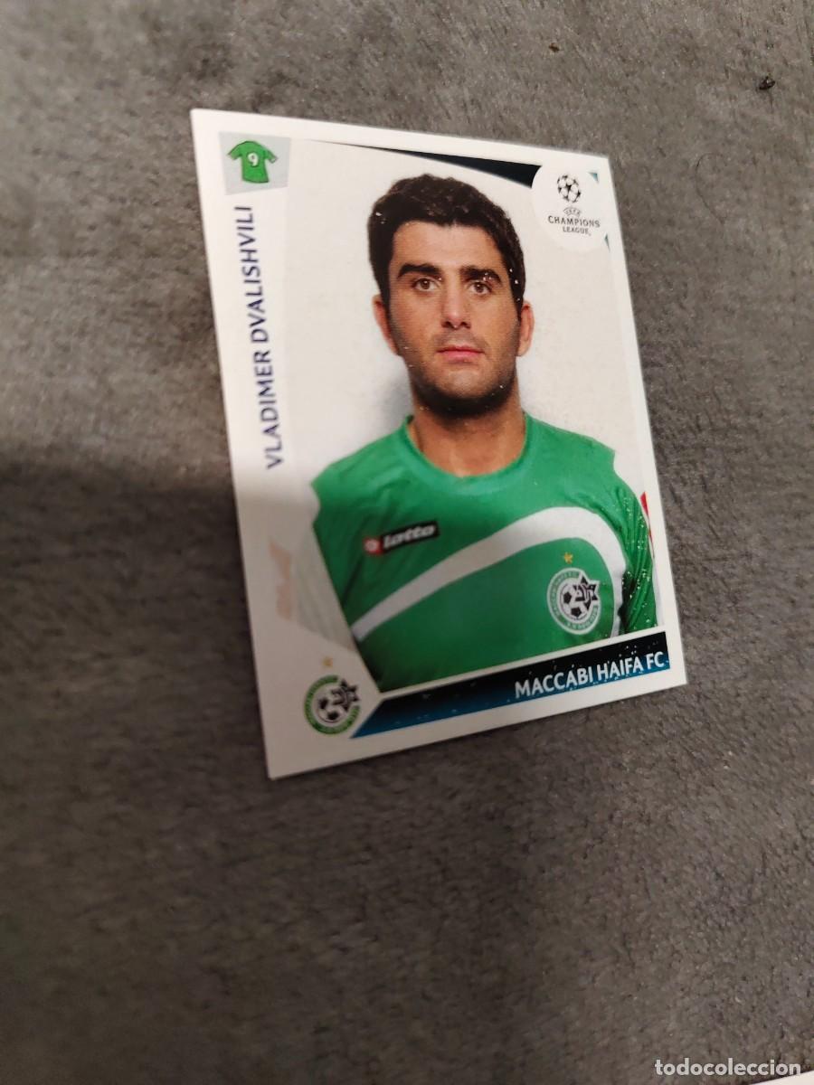 Football Stickers: 69 CHAMPIONS LEAGUE 09 10 PANINI VLADIMER DVALISHVILI MACCABI HAIFA FC 2009 2010 UCL AAA