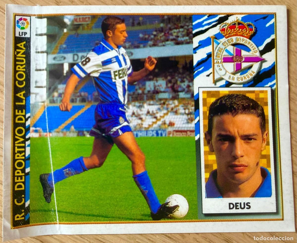 Football Stickers: DEUS DEPORTIVO CORU&Ntilde;A 97 98 1997 1998 LIGA EDICIONES ESTE VENTANILLA STICKER