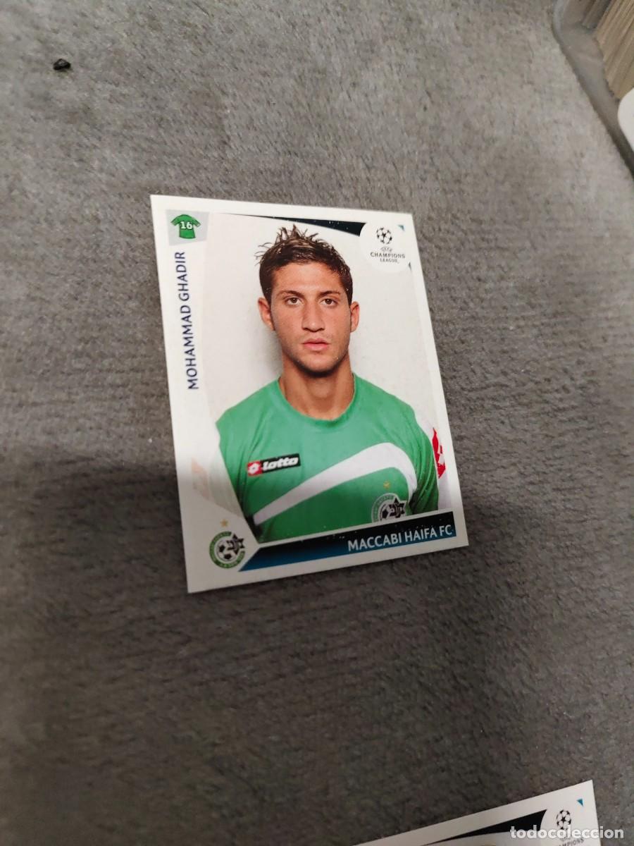 Football Stickers: 70 CHAMPIONS LEAGUE 09 10 PANINI MOHAMMAD GHADIR MACCABI HAIFA FC 2009 2010 UCL AAA
