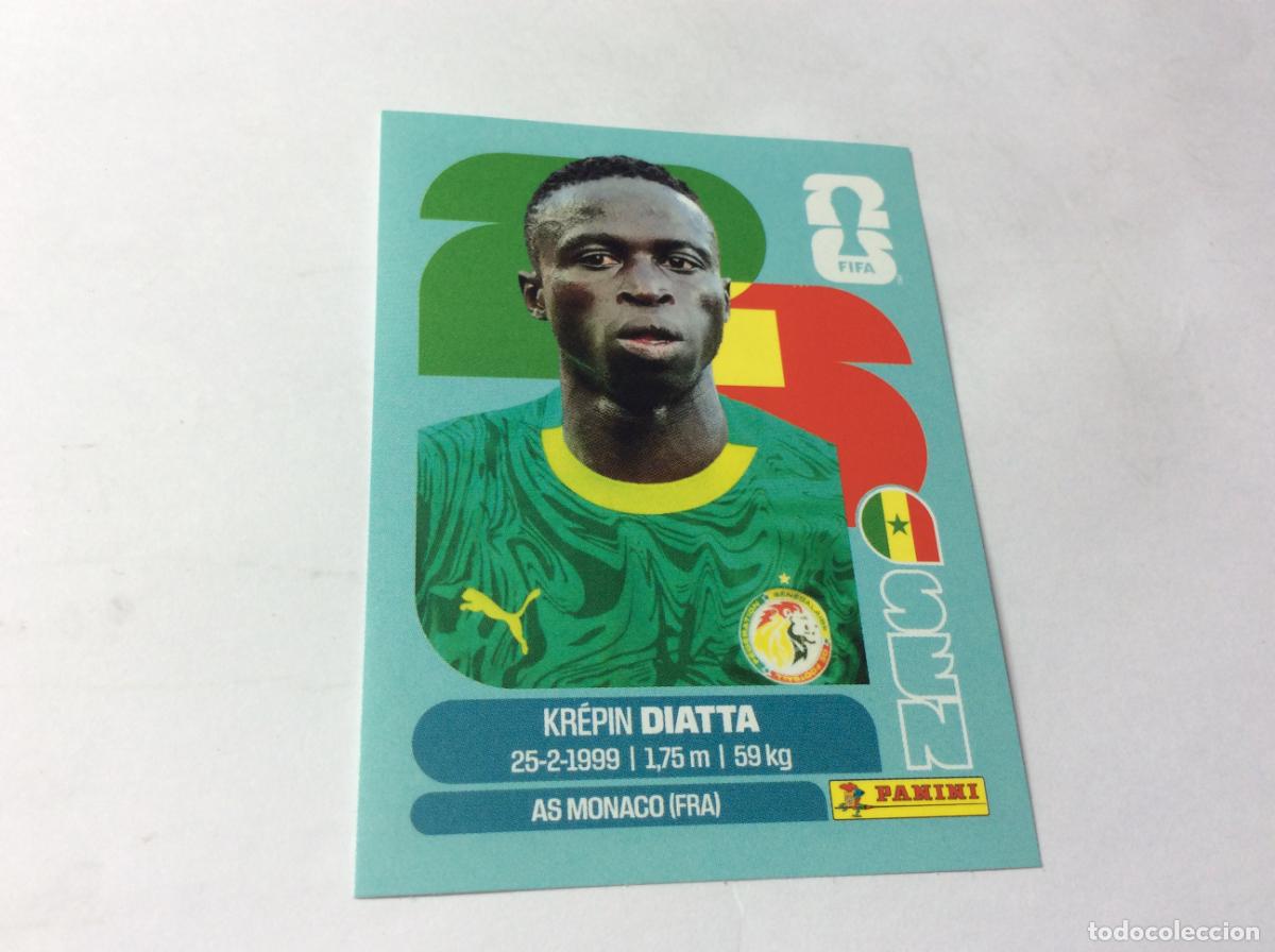 Football Stickers: SEN20 SEN 20 Krepin Diatta Senegal Cromo Sticker FIFA World Cup 2026 26 Panini