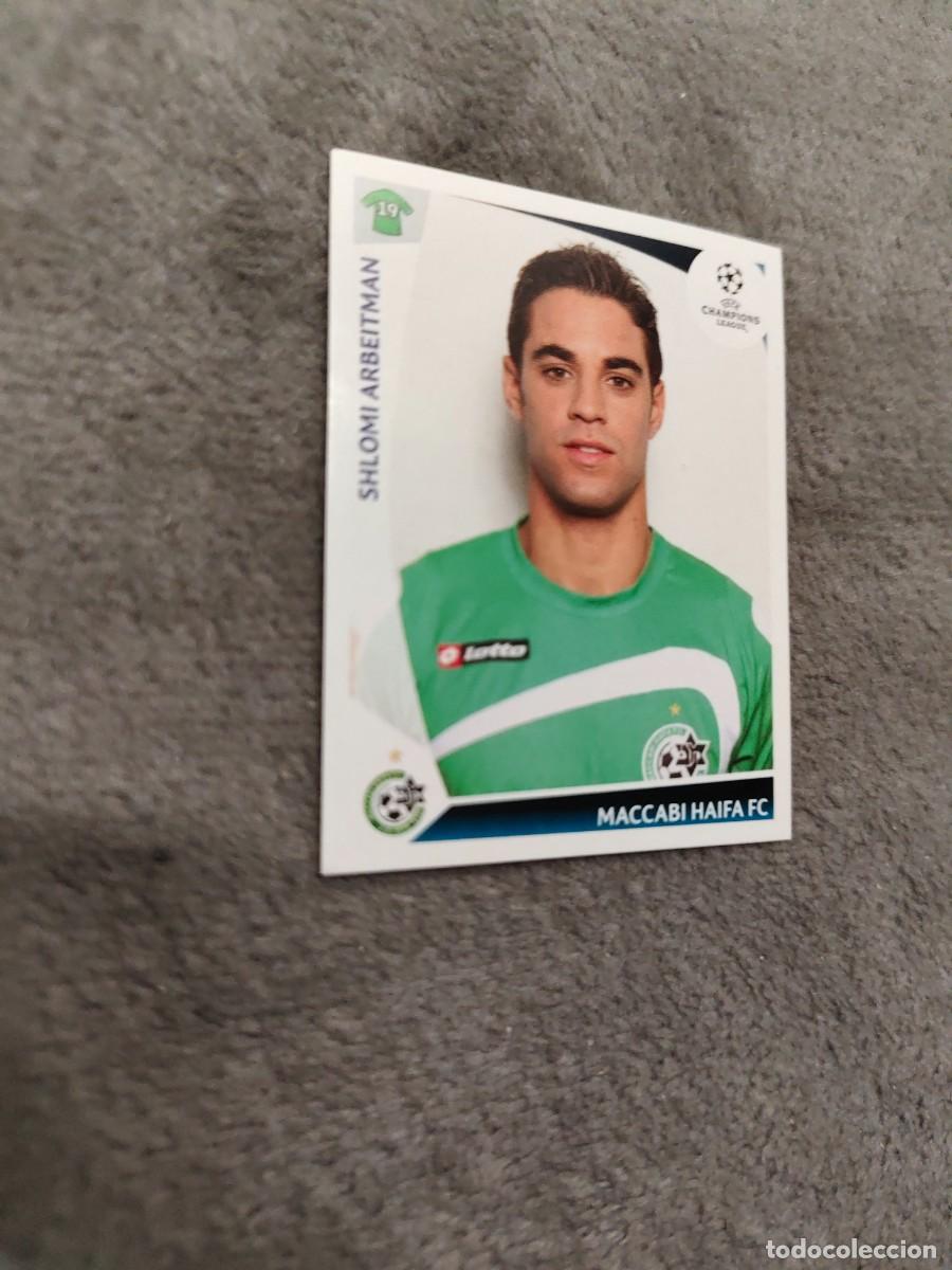 Football Stickers: 72 CHAMPIONS LEAGUE 09 10 PANINI SHLOMI ARBEITMAN MACCABI HAIFA FC 2009 2010 UCL AAA