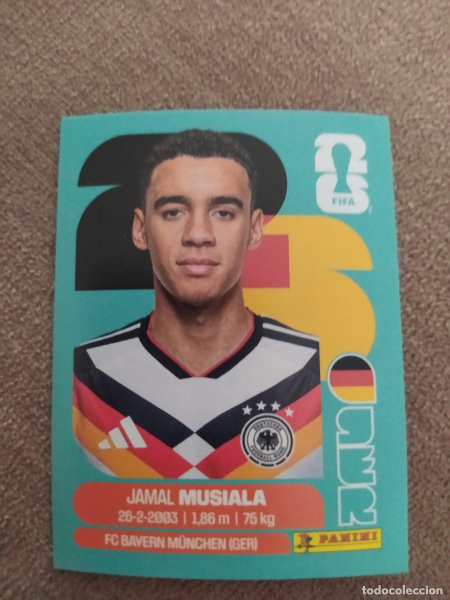 Football Stickers: GER 15 Jamal MUSIALA Alemania mundial 2026 panini