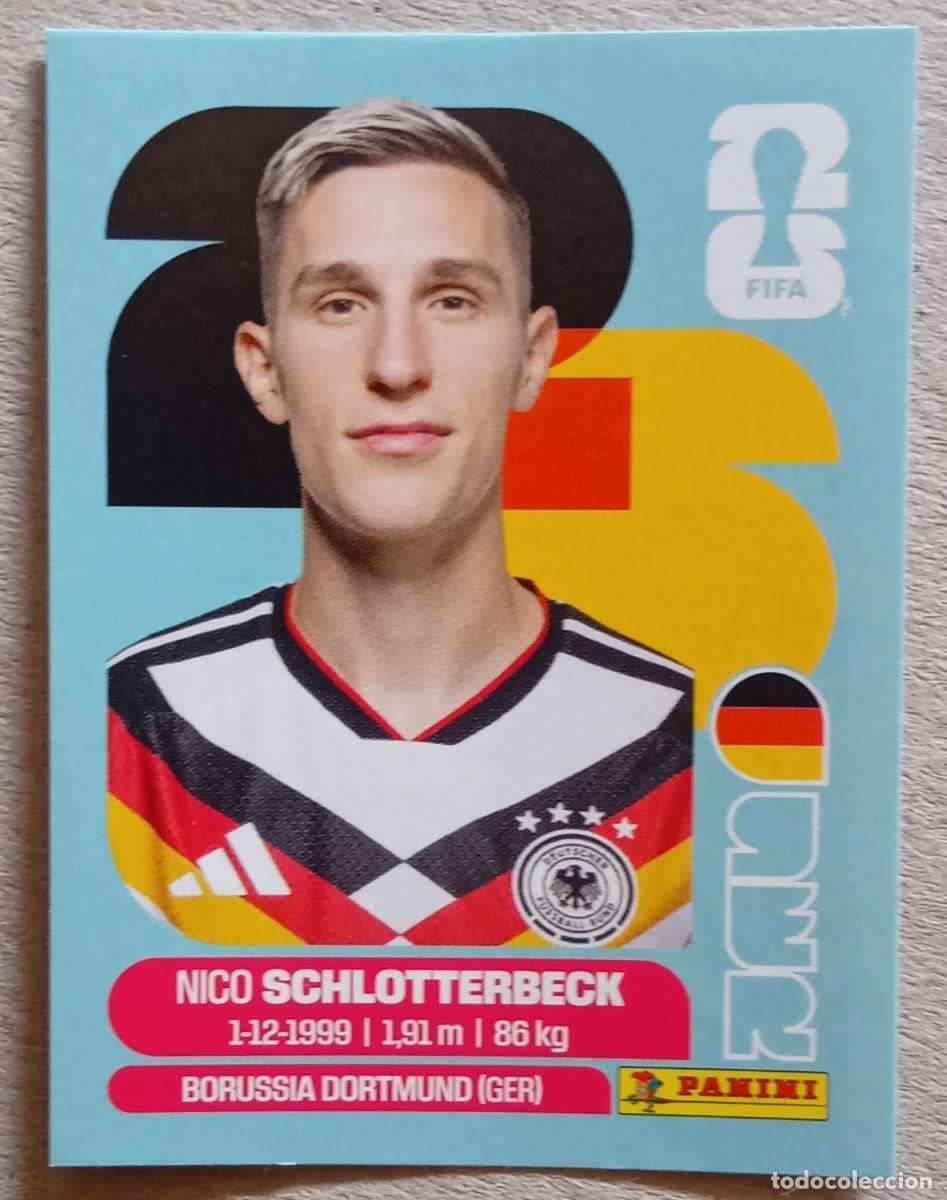 Football Stickers: Figurina Panini 2026 Cromo World Cup Usa Mundial 2026 Nico Schlotterberg Germany n GER 5