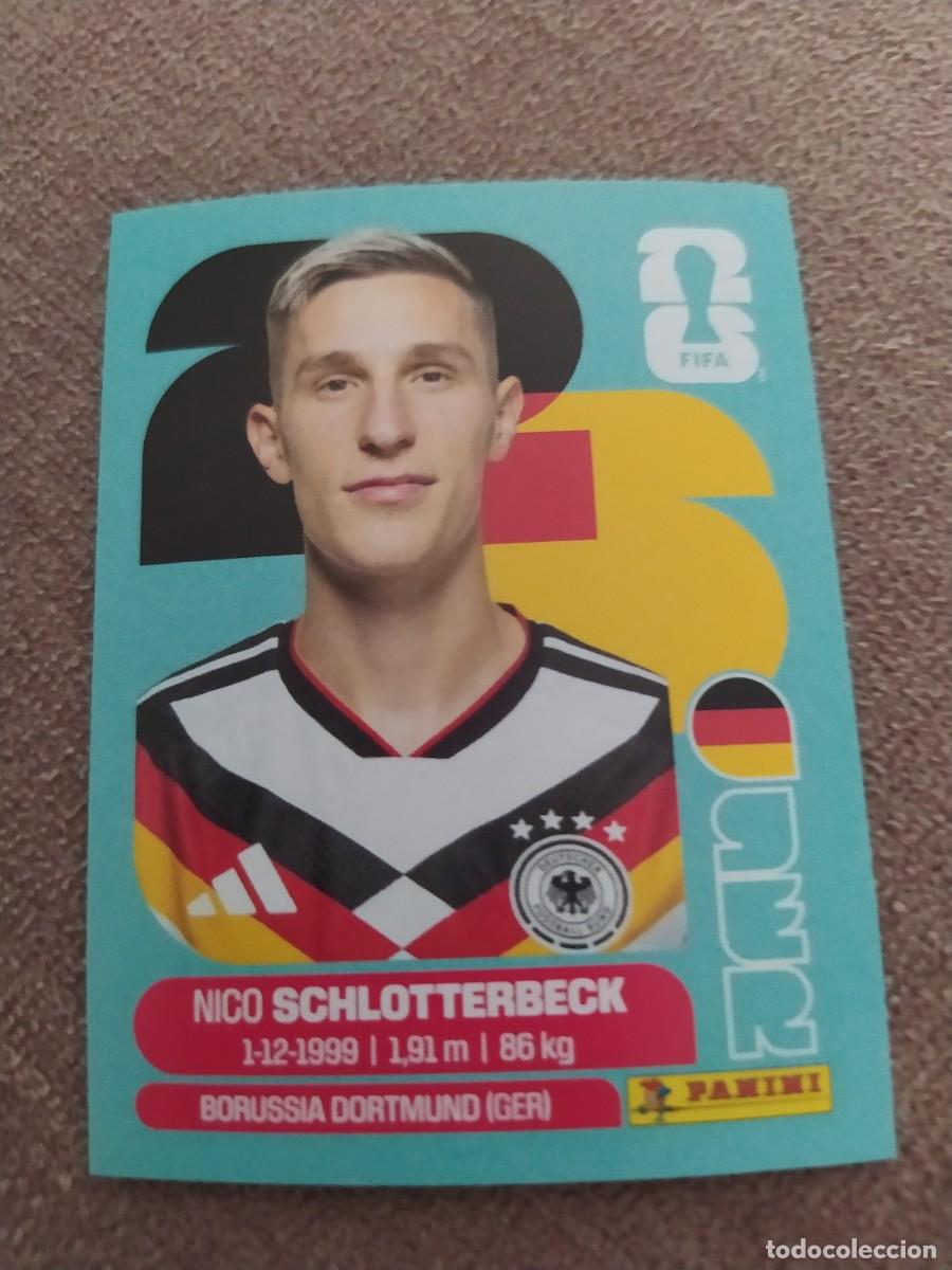 Cromos de f&uacute;tbol: GER 05 GER5 Nico SCHLOTTERBECK 5 Alemania Mundial 2026 Panini