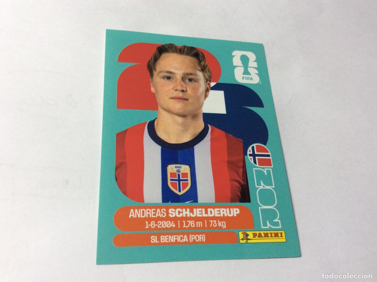 Cromos de f&uacute;tbol: NOR12 NOR 12 Andreas Schjelderup Noruega Cromo Sticker FIFA World Cup 2026 26 Panini