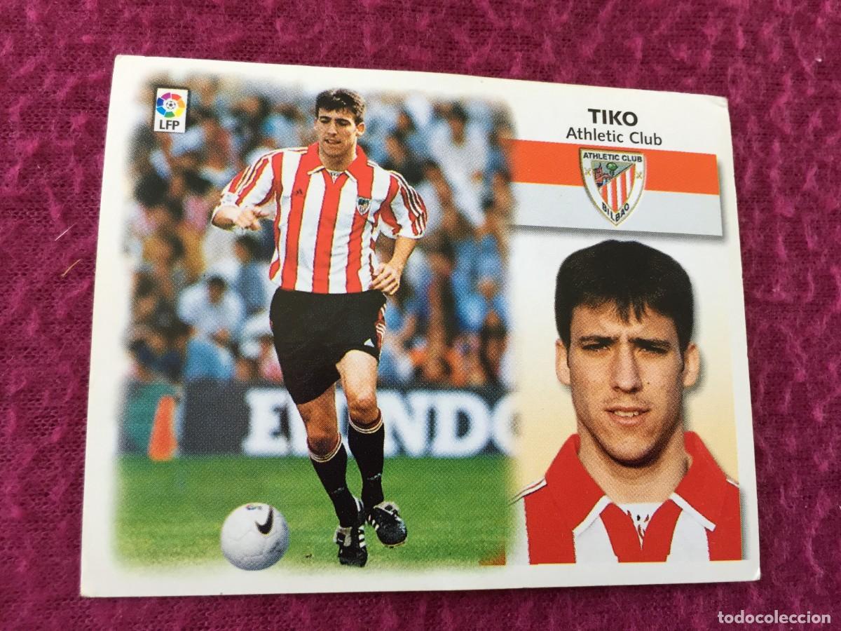 Cromos de f&uacute;tbol: TIKO BILBAO FICHAJE 21 BIS LIGA ESTE 1999/00 99 00 NUNCA PEGADO SIN PEGAR