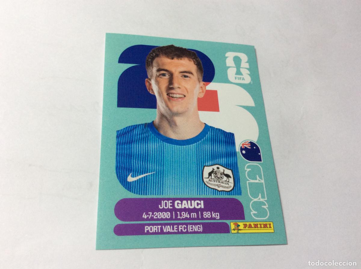 Cromos de f&uacute;tbol: AUS3 AUS 3 Joe Gauci Australia Cromo Sticker FIFA World Cup 2026 26 Panini
