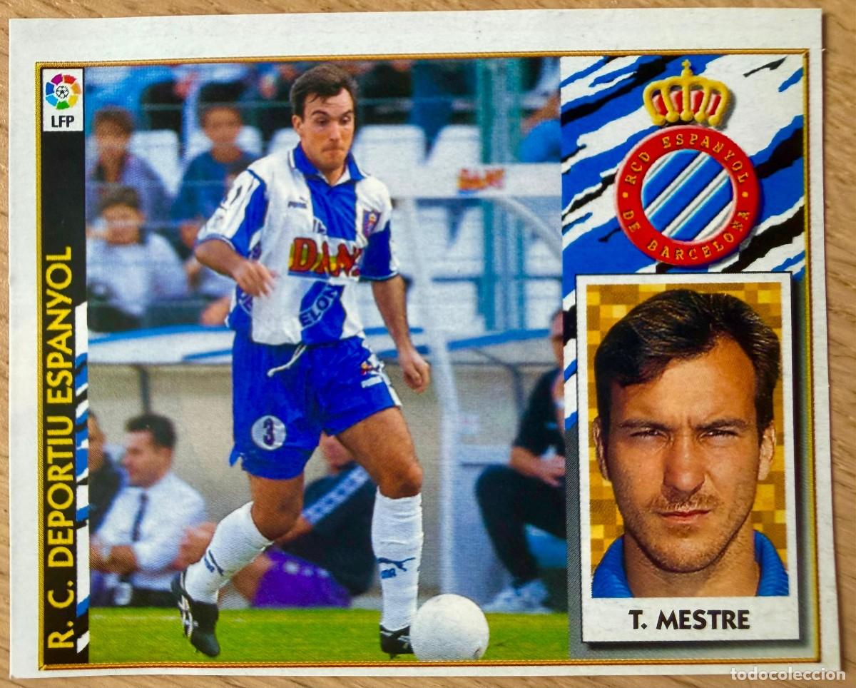 Fu&szlig;ball-Sticker: TORRES MESTRE ESPANYOL ESPA&Ntilde;OL 97 98 1997 1998 LIGA EDICIONES ESTE RECORTADO STICKER