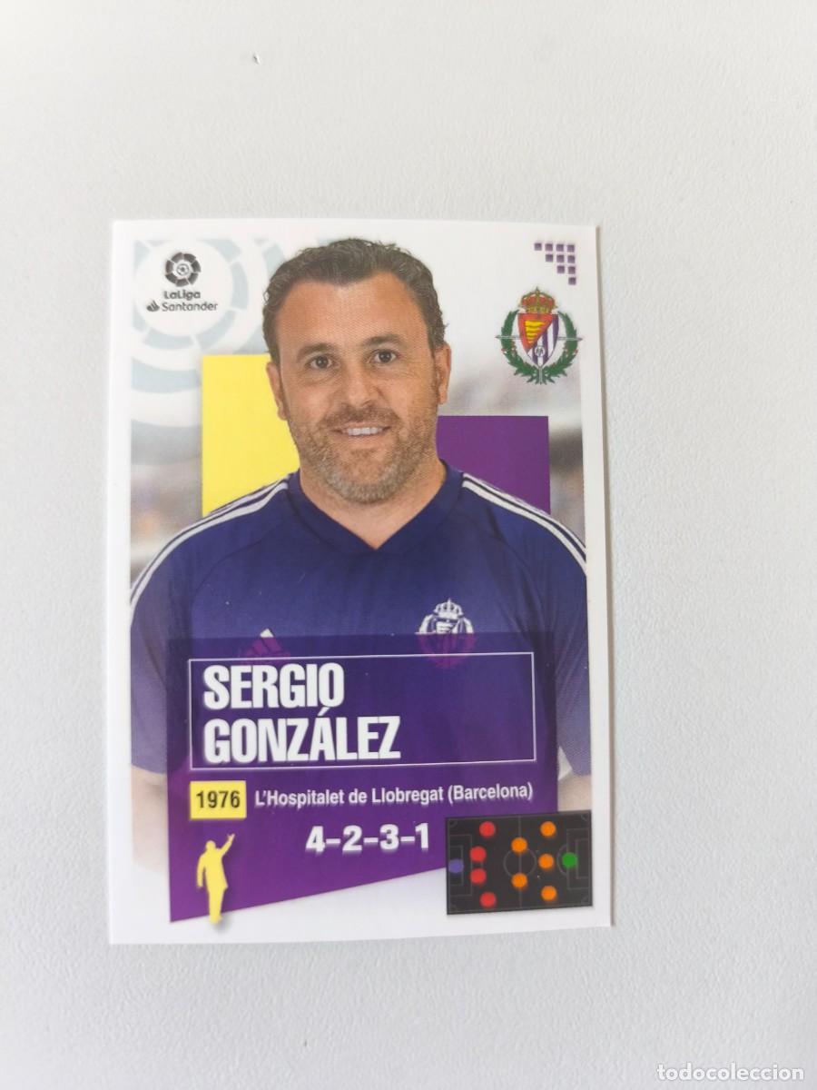 Cromos de f&uacute;tbol: LIGA ESTE 2020 2021 20 21 PANINI SERGIO GONZALEZ 1 REAL VALLADOLID ALBMESTE1