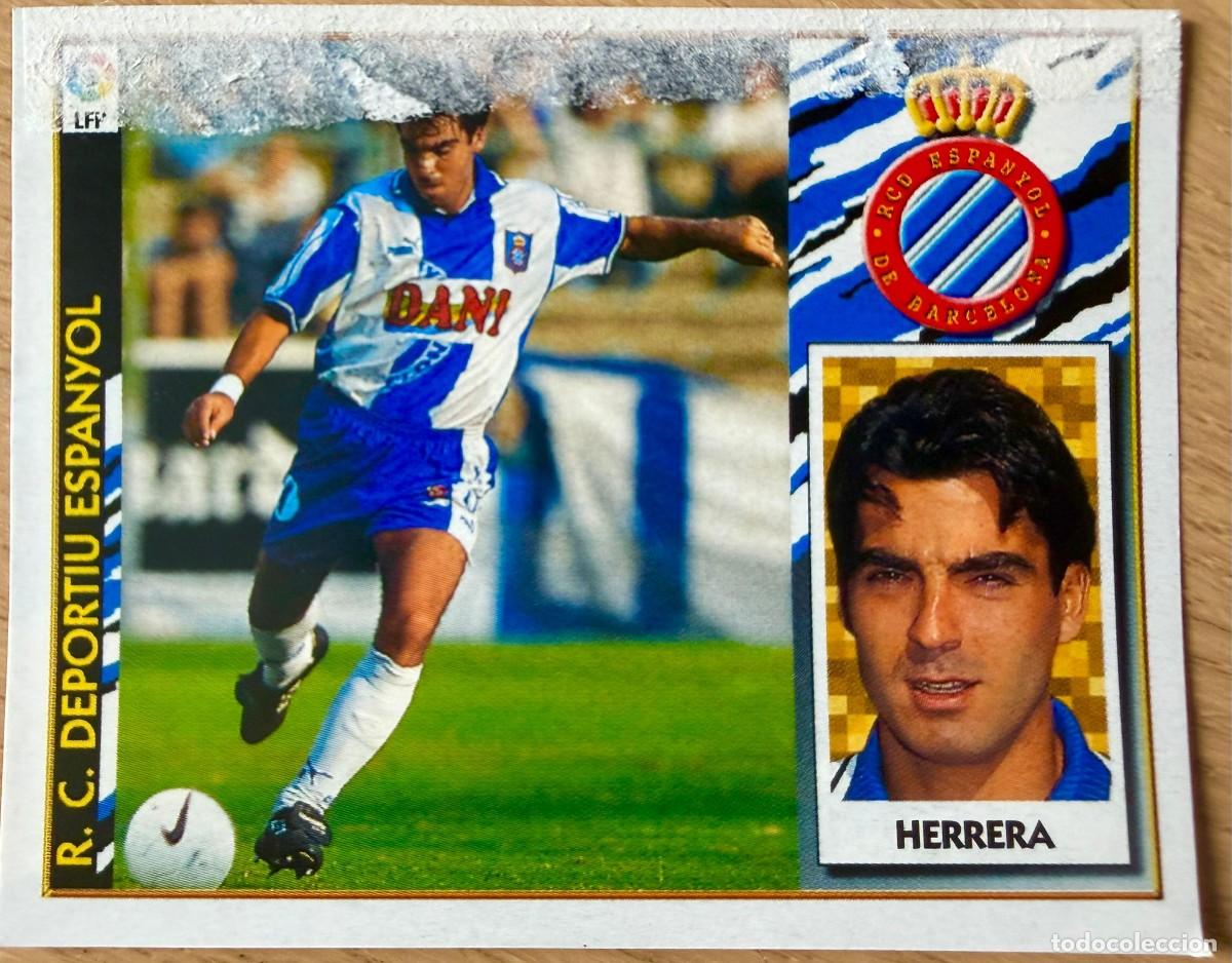 Cromos de f&uacute;tbol: HERRERA BAJA ESPANYOL ESPA&Ntilde;OL 97 98 1997 1998 LIGA EDICIONES ESTE RECORTADO STICKER