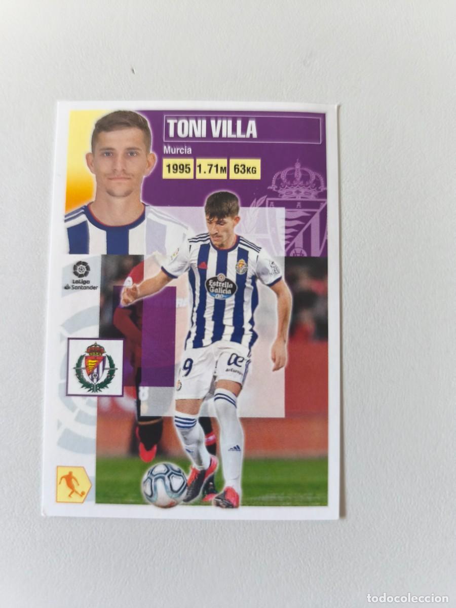 Cromos de f&uacute;tbol: LIGA ESTE 2020 2021 20 21 PANINI TONI VILLA 13 REAL VALLADOLID ALBMESTE1