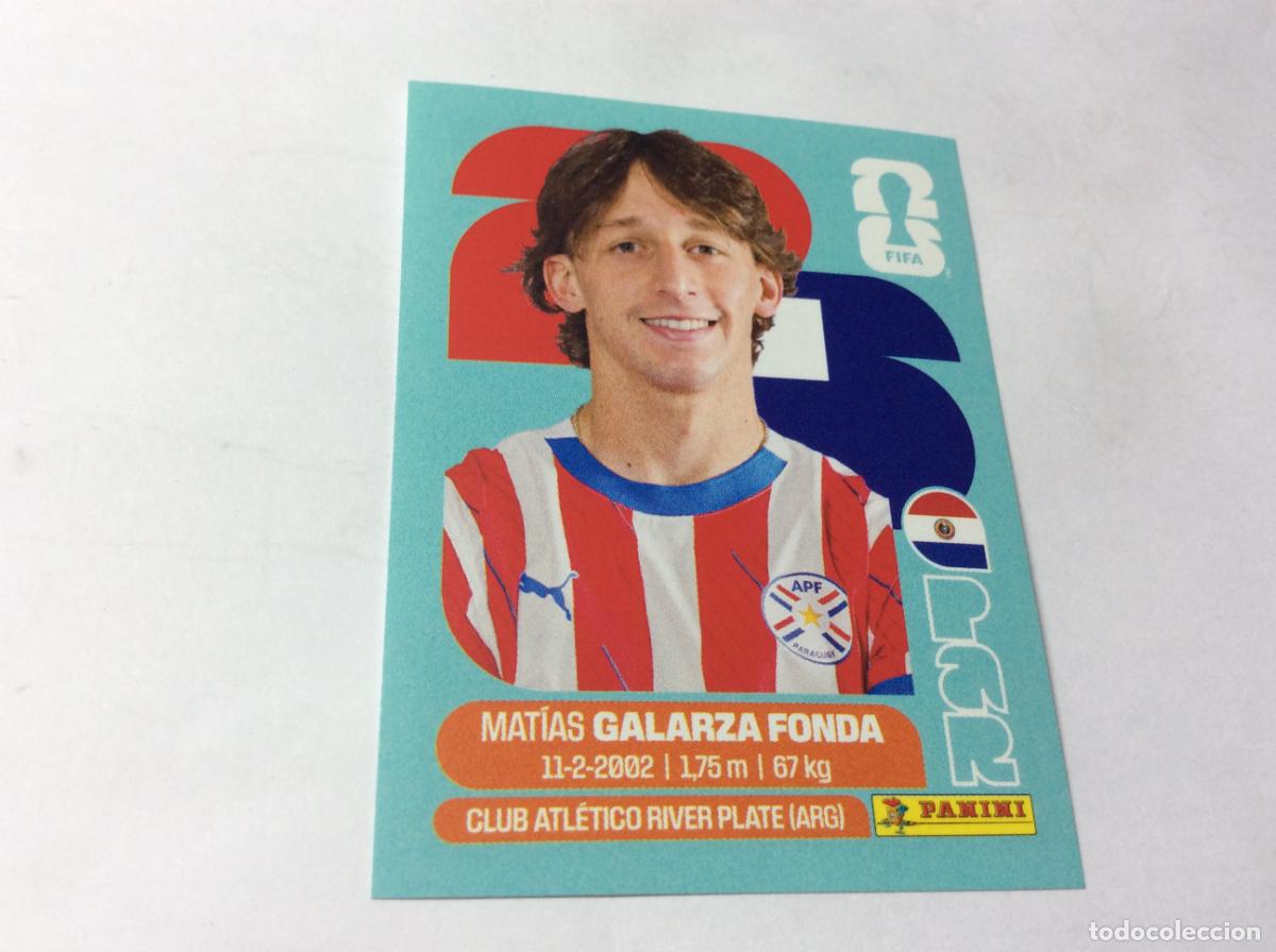 Cromos de f&uacute;tbol: PAR14 PAR 14 Matias Galarza Fonda Paraguay Cromo Sticker FIFA World Cup 2026 26 Panini