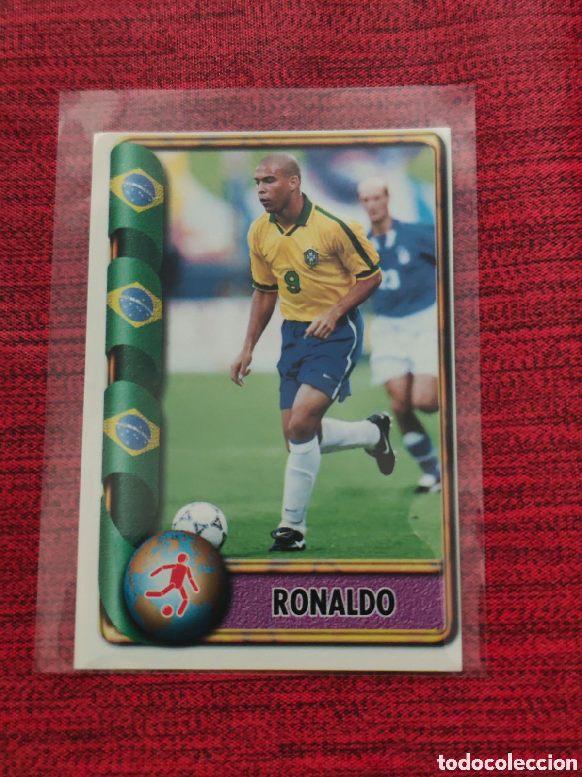 Cromos de f&uacute;tbol: 105 RONALDO BRASIL MUNDIAL FRANCIA 98 #