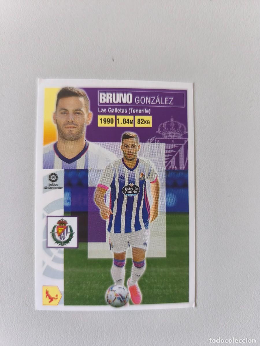 Cromos de f&uacute;tbol: LIGA ESTE 2020 2021 20 21 PANINI BRUNO GONZALEZ 12 REAL VALLADOLID ALBMESTE1