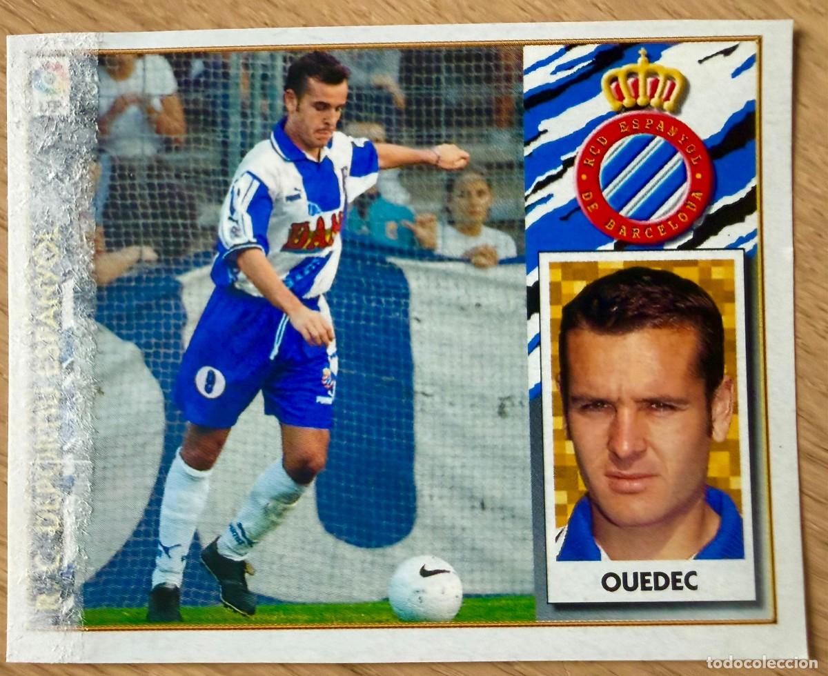 Cromos de f&uacute;tbol: OUEDEC ESPANYOL ESPA&Ntilde;OL 97 98 1997 1998 LIGA EDICIONES ESTE RECORTADO STICKER