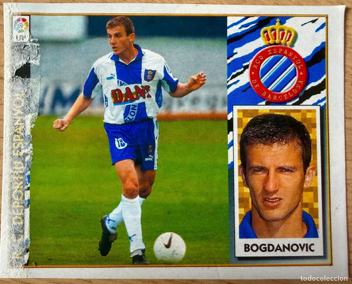 Figurine di Calcio: BOGDANOVIC ESPANYOL ESPA&Ntilde;OL 97 98 1997 1998 LIGA EDICIONES ESTE RECORTADO STICKER
