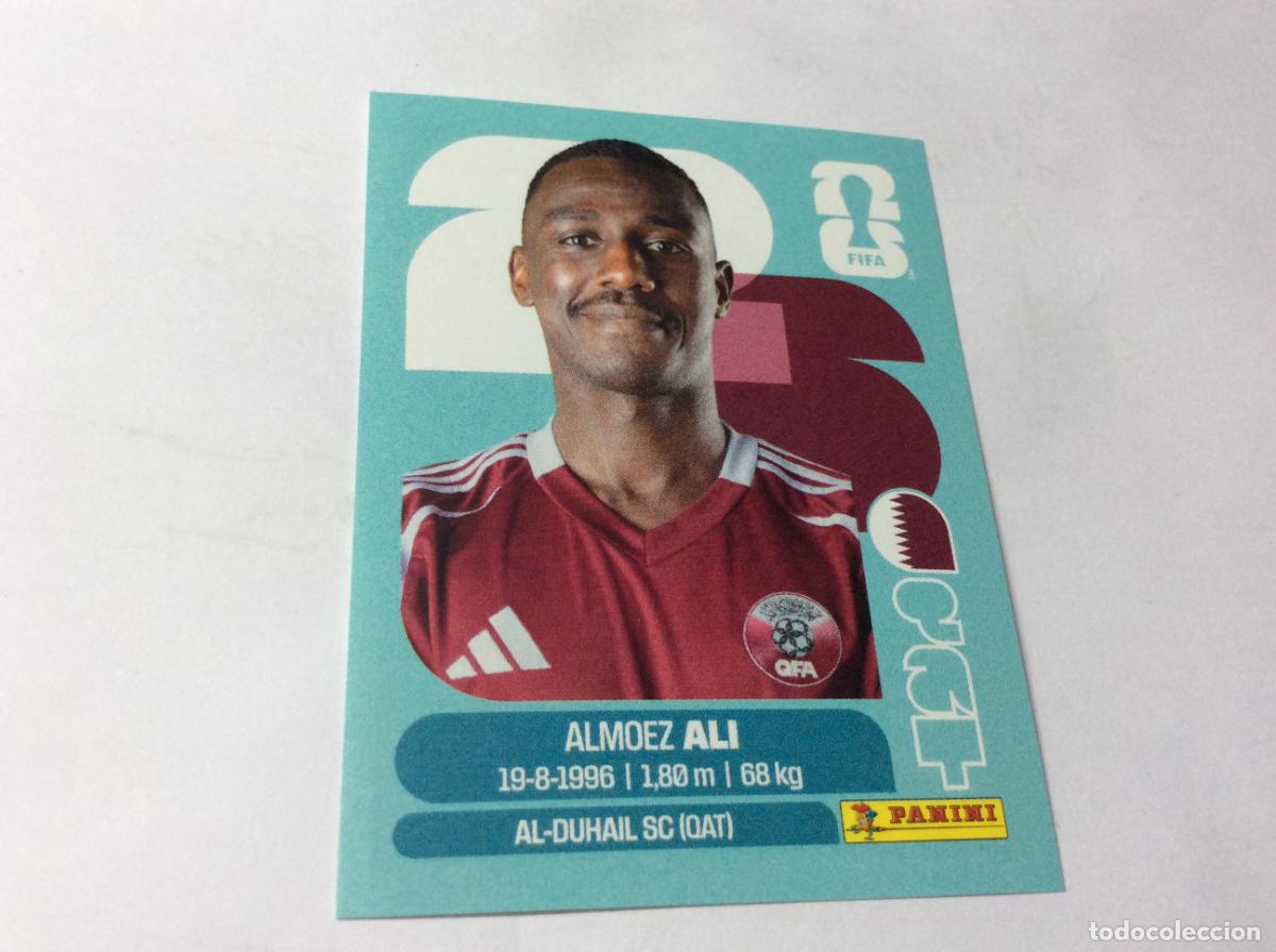 Figurine di Calcio: QAT20 QAT 20 Almoez Ali Qatar Cromo Sticker FIFA World Cup 2026 26 Panini