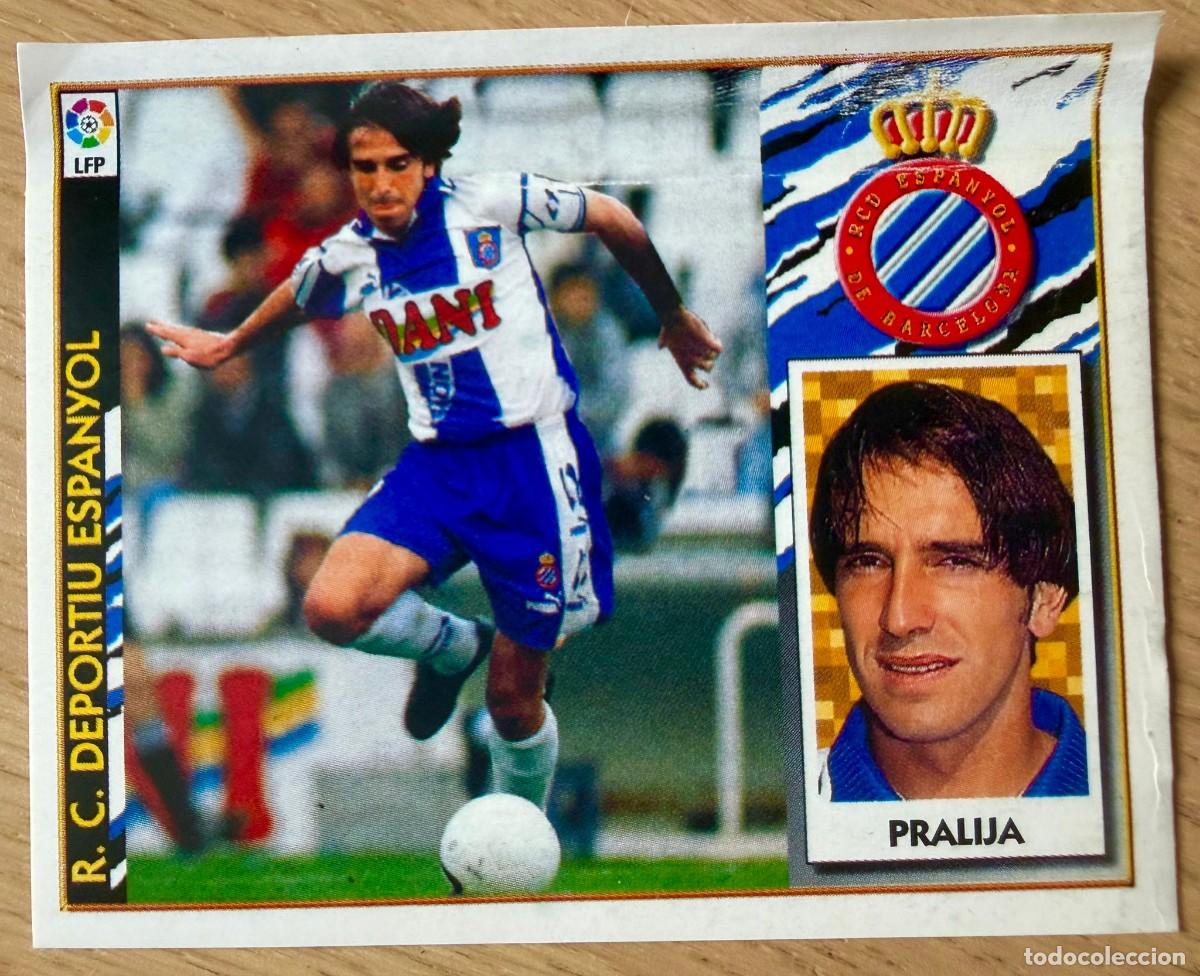 Cromos de Futebol: PRALIJA ESPANYOL ESPA&Ntilde;OL 97 98 1997 1998 LIGA EDICIONES ESTE VVENTANILLA STICKER