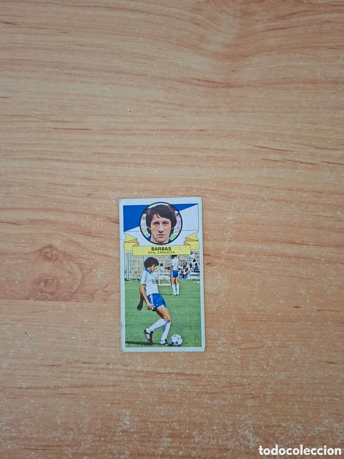 Cromos de Futebol: Este 85 86 barbas Zaragoza baja despegado ver fotos