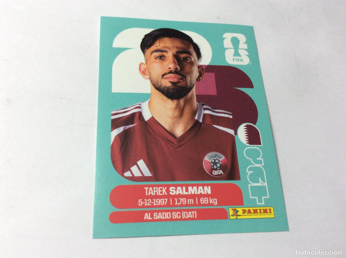 Fu&szlig;ball-Sticker: QAT8 QAT 8 Tarek Salman Qatar Cromo Sticker FIFA World Cup 2026 26 Panini