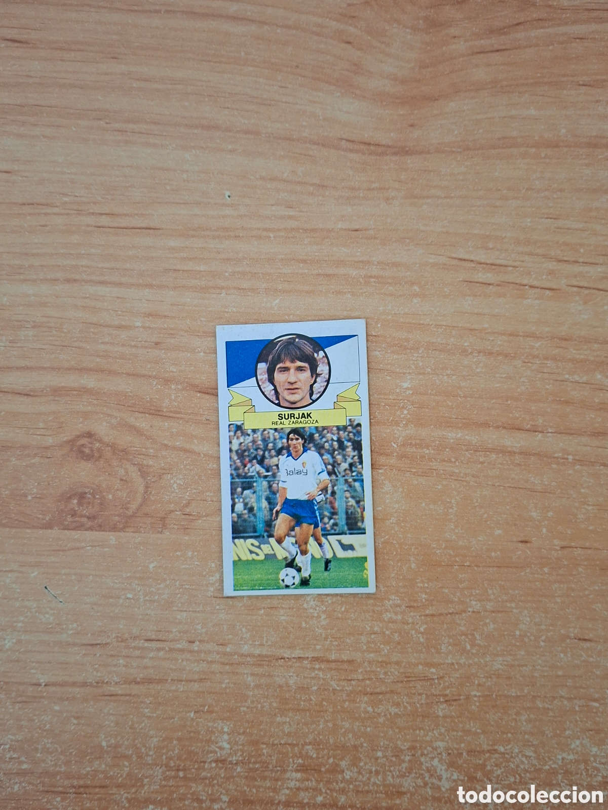 Cromos de Futebol: Este 85 86 surjat Zaragoza baja despegado ver fotos