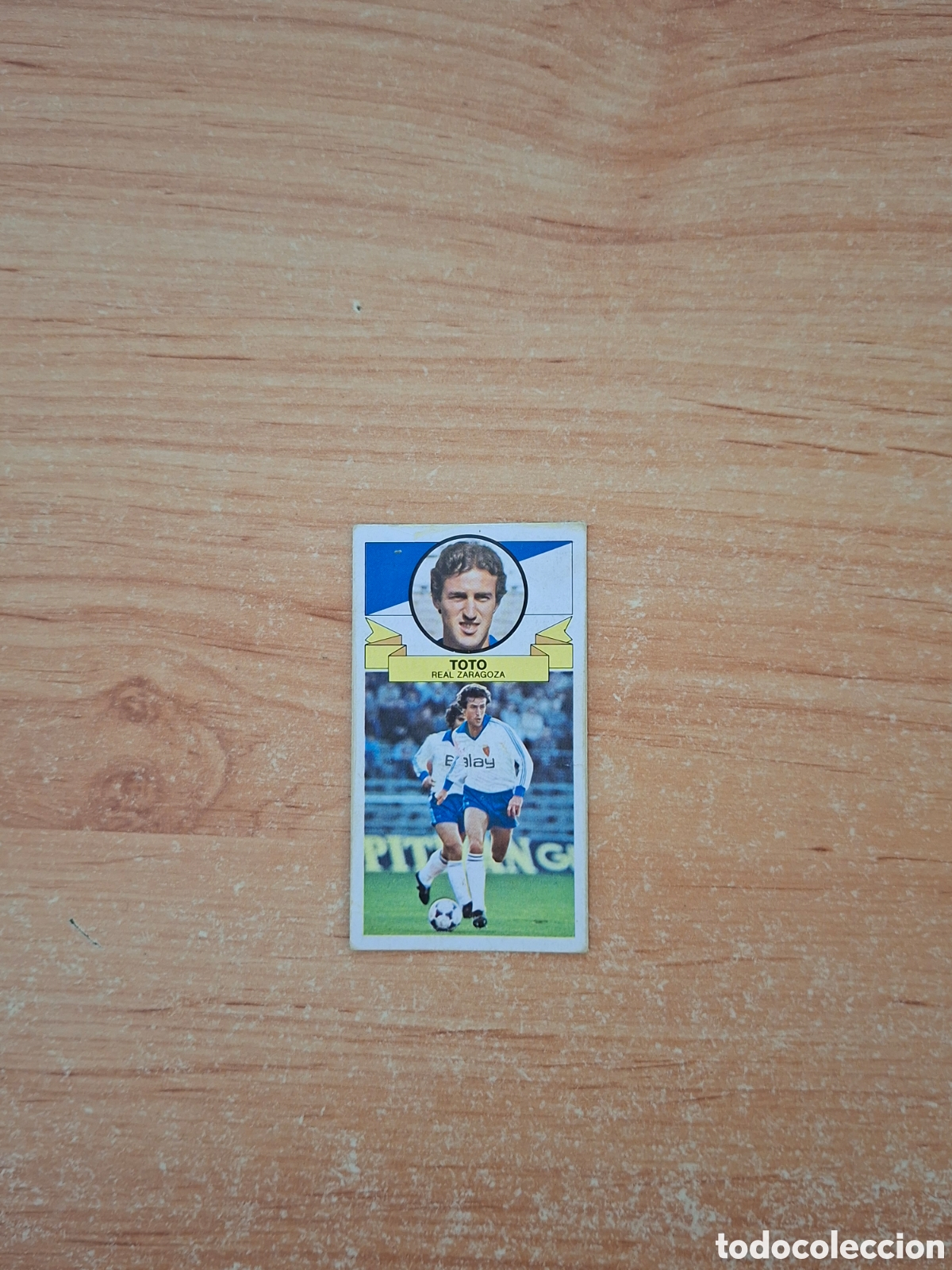 Cromos de Futebol: Este 85 86 toto Zaragoza baja despegado ver fotos