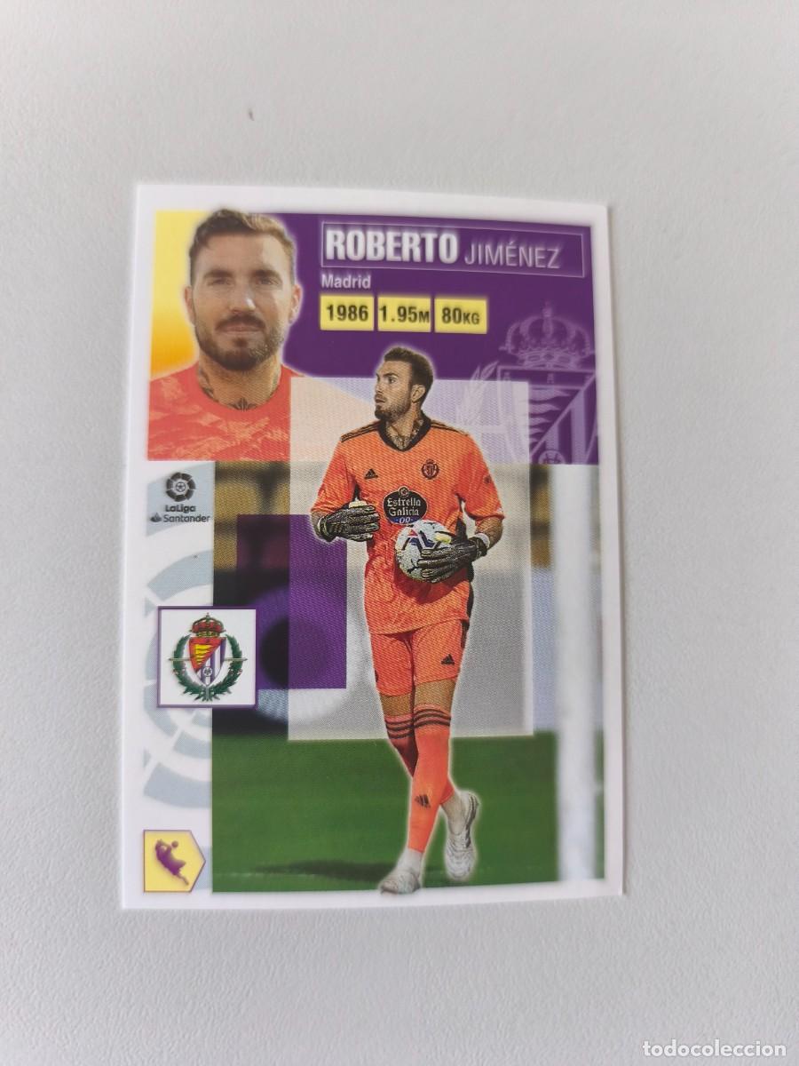 Cromos de Futebol: LIGA ESTE 2020 2021 20 21 PANINI ROBERTO JIMENEZ 3 BIS REAL VALLADOLID ALBMESTE1
