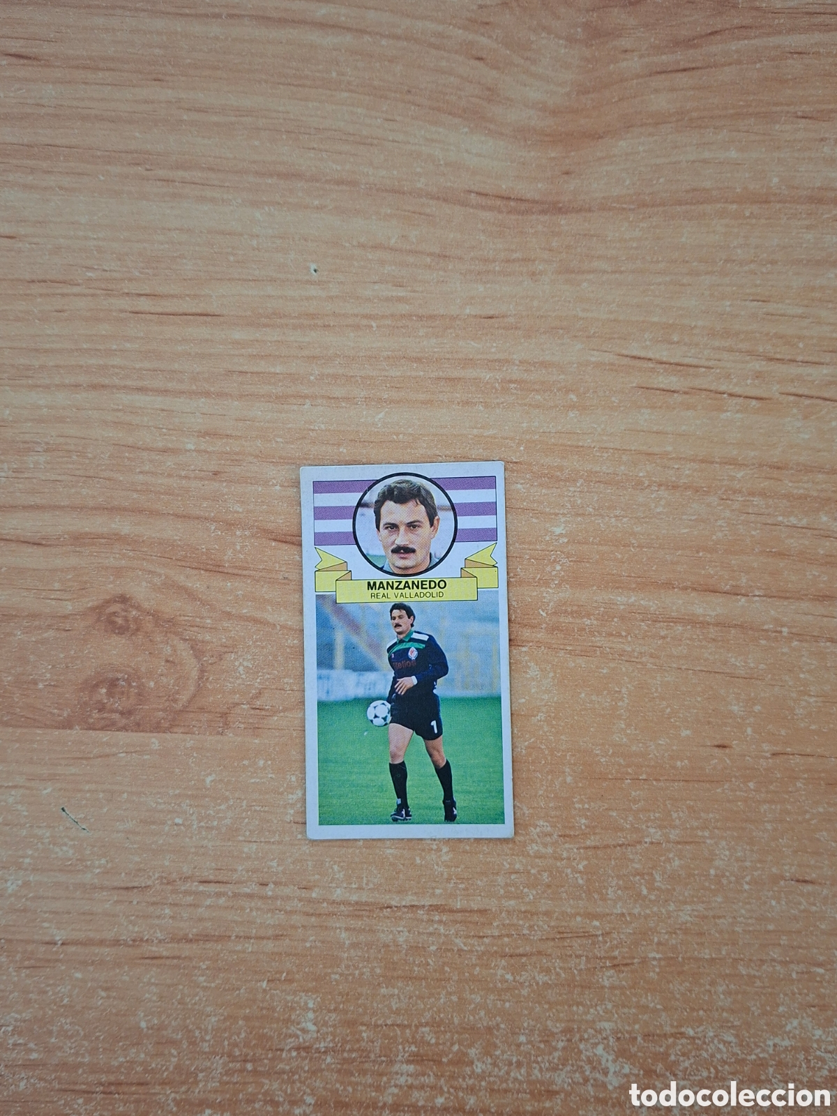 Cromos de Futebol: Este 85 86 manzanedo Valladolid doble despegado ver fotos