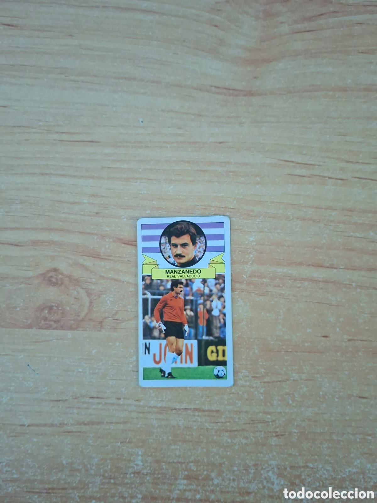 Cromos de Futebol: Este 85 86 manzanedo Valladolid pintado despegado ver fotos