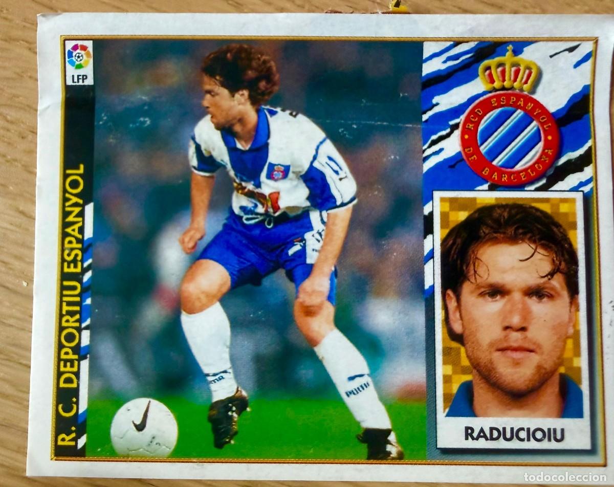 Cromos de Futebol: RADUCIOIU ESPANYOL ESPA&Ntilde;OL 97 98 1997 1998 LIGA EDICIONES ESTE VVENTANILLA STICKER