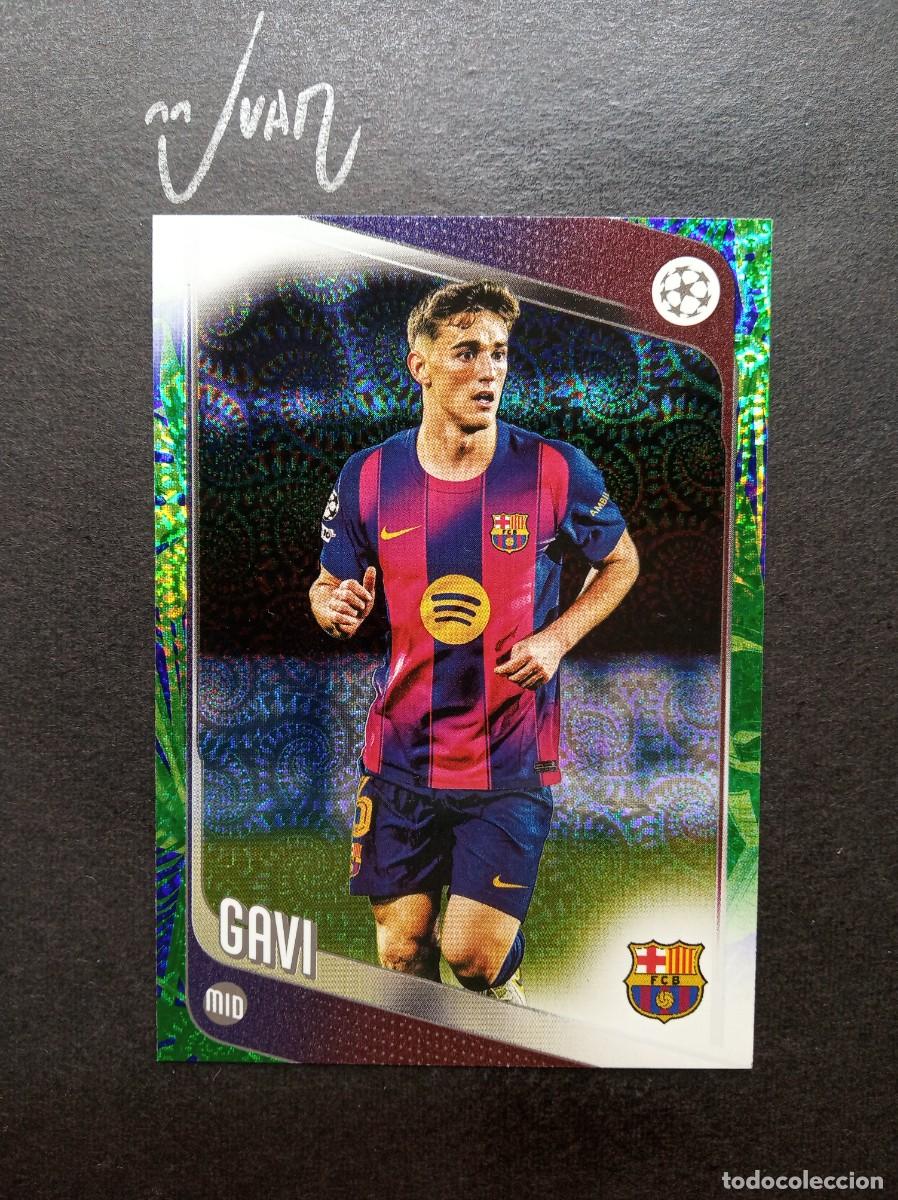 Fu&szlig;ball-Sticker: N&ordm; 132 GAVI FC BARCELONA ESPA&Ntilde;A ⚽ TOPPS &reg; UCC FLAGSHIP UEFA CARNAVAL EDITION 2025 2026 25 26 NUEVO