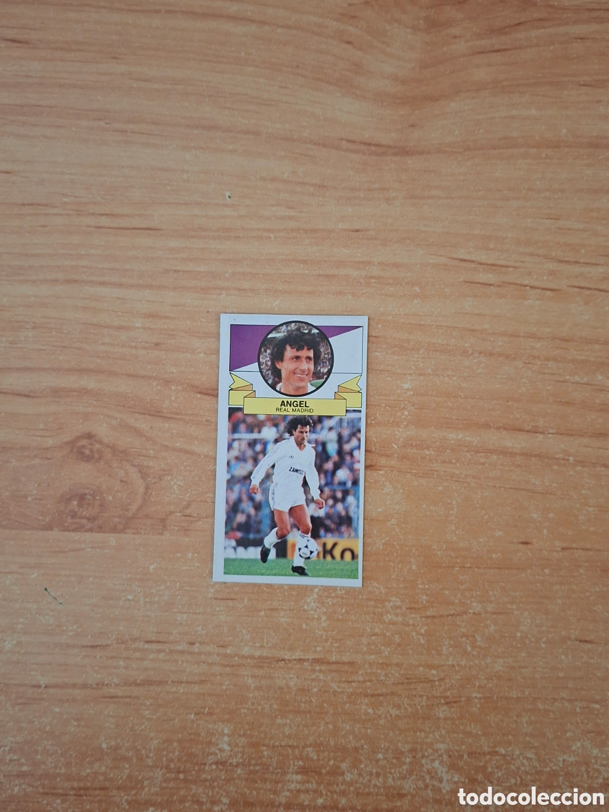 Cromos de Futebol: Este 85 86 Angel Madrid baja despegado ver fotos