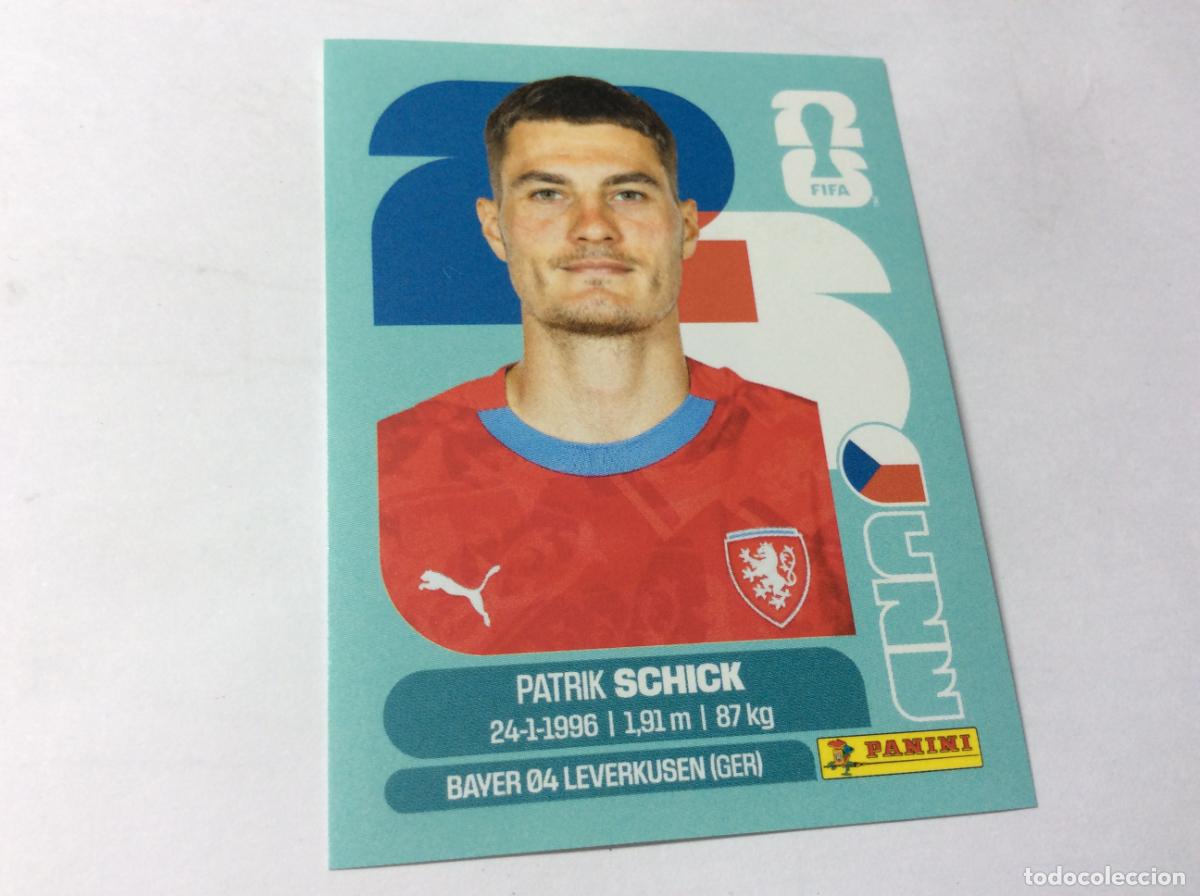 Fu&szlig;ball-Sticker: CZE20 CZE 20 Patrik Schick Rep&uacute;blica Checa Cromo Sticker FIFA World Cup 2026 26 Panini