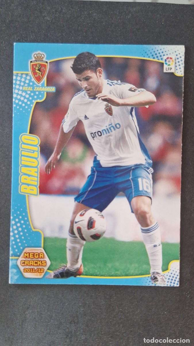Cromos de f&uacute;tbol: L2 BRAULIO REAL ZARAGOZA 360 PANINI MEGACRACKS 2011 2012 11 12