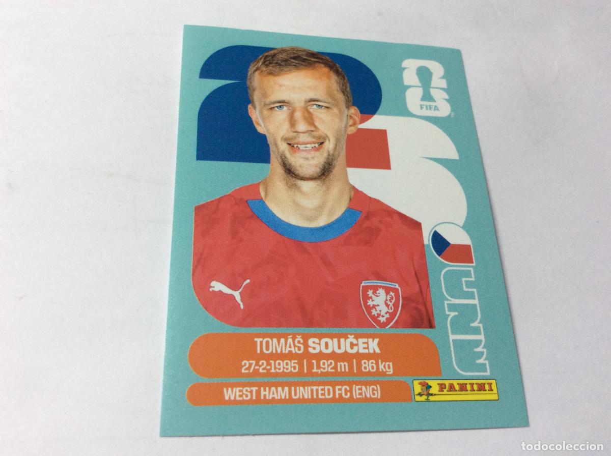 Fu&szlig;ball-Sticker: CZE12 CZE 12 Tomas Soucek Rep&uacute;blica Checa Cromo Sticker FIFA World Cup 2026 26 Panini