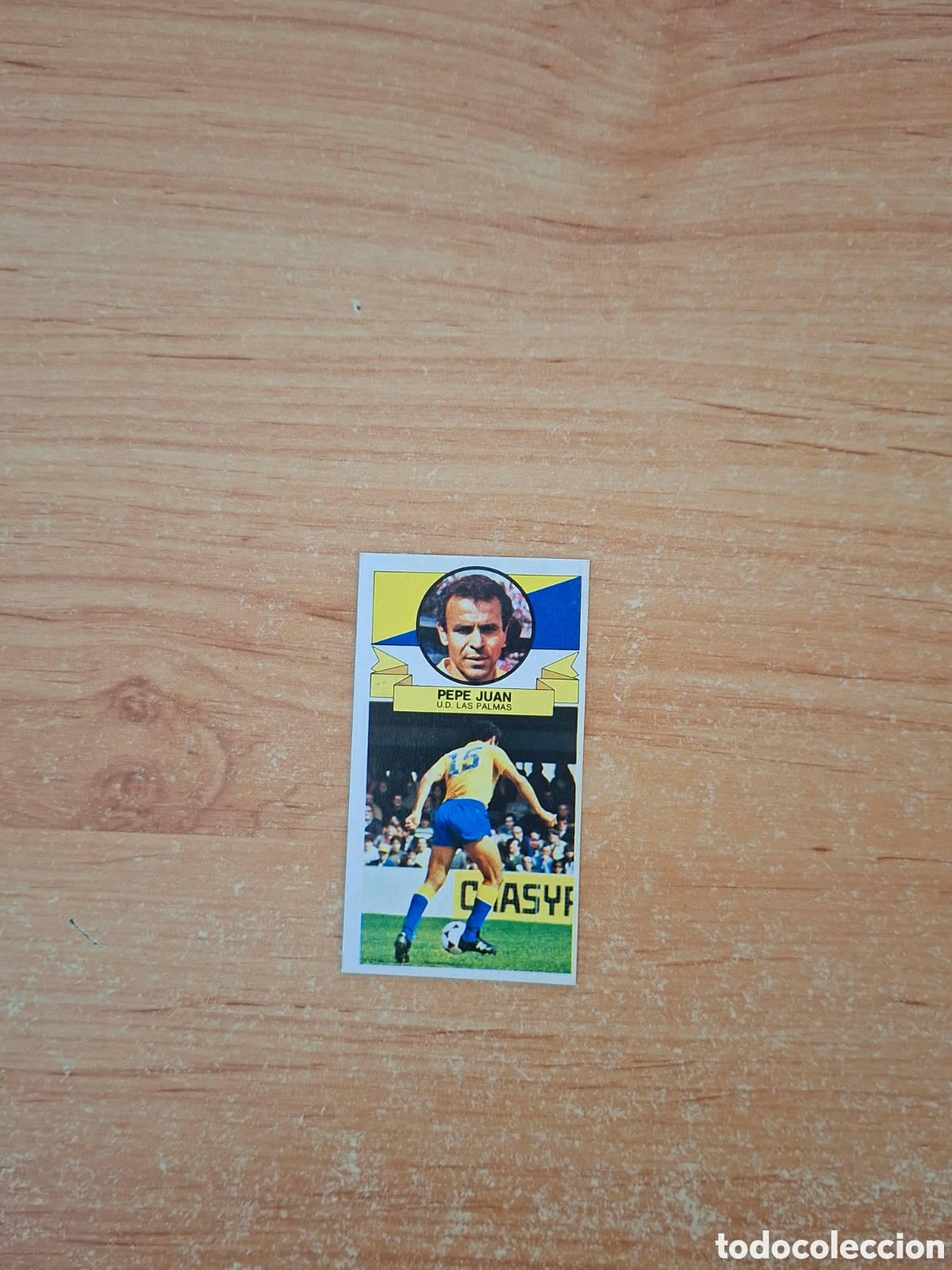 Cromos de Futebol: Este 85 86 pepe juan las Palmas baja despegado ver fotos