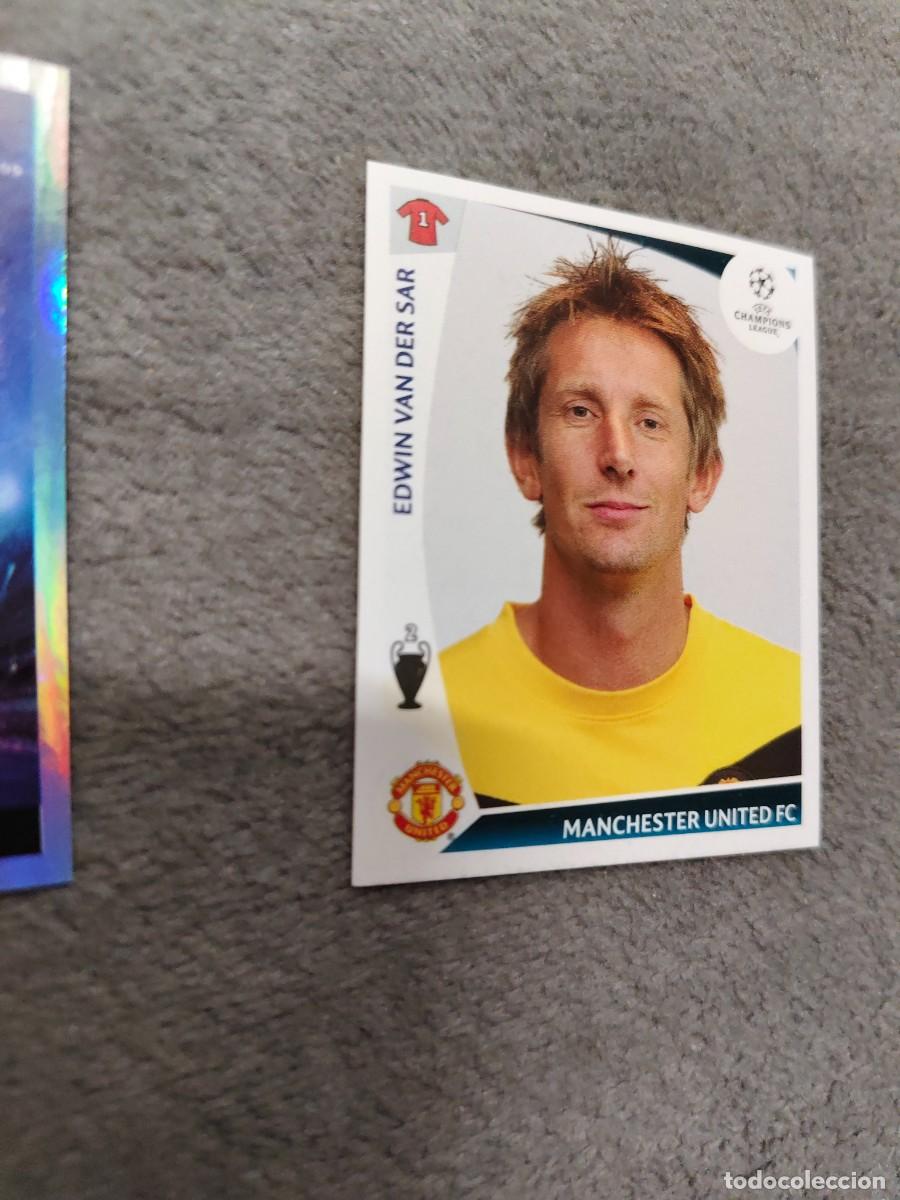 Cromos de f&uacute;tbol: 74 CHAMPIONS LEAGUE 09 10 PANINI EDWIN VAN DER SAR MANCHESTER UNITED FC 2009 2010 UCL AAA