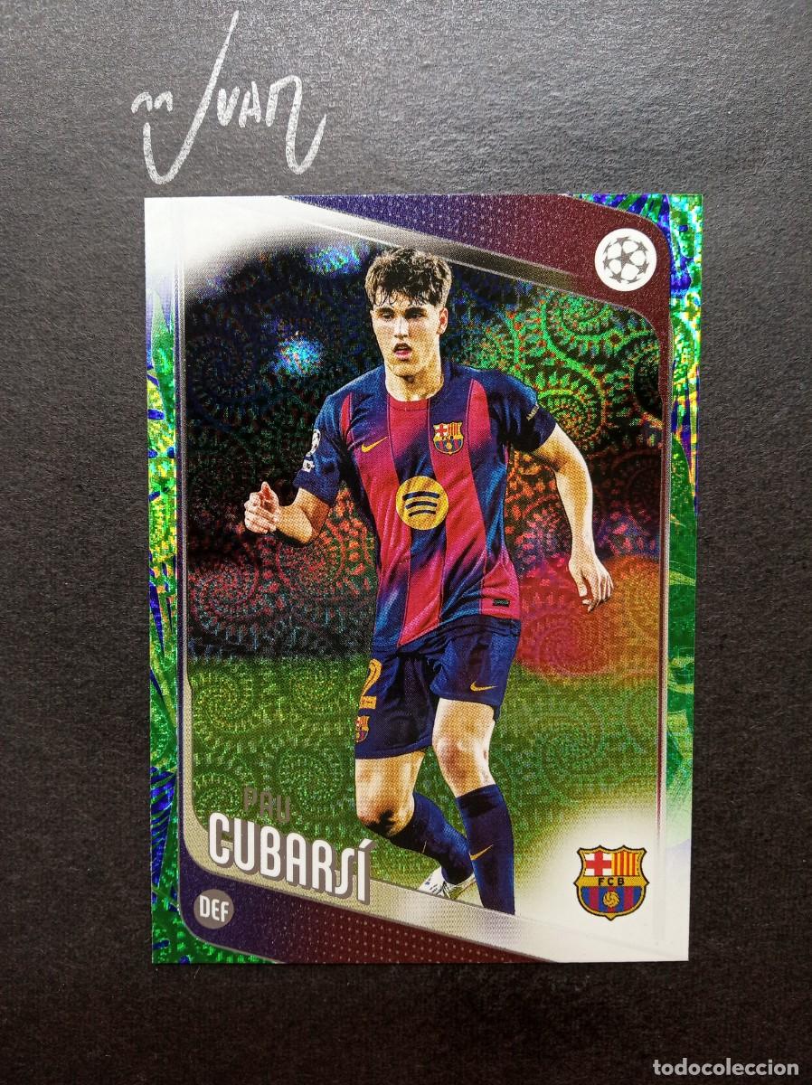Fu&szlig;ball-Sticker: N&ordm; 183 PAU CUBARSI FC BARCELONA ESPA&Ntilde;A ⚽ TOPPS &reg; UCC FLAGSHIP CARNAVAL EDITION 2025 2026 25 26