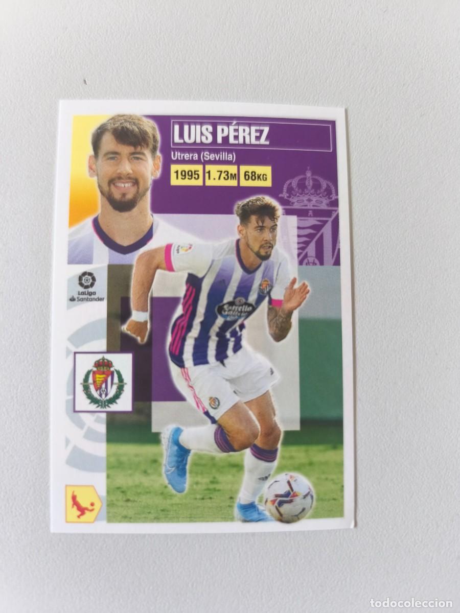 Cromos de f&uacute;tbol: LIGA ESTE 2020 2021 20 21 PANINI LUIS PEREZ 5 REAL VALLADOLID ALBMESTE1