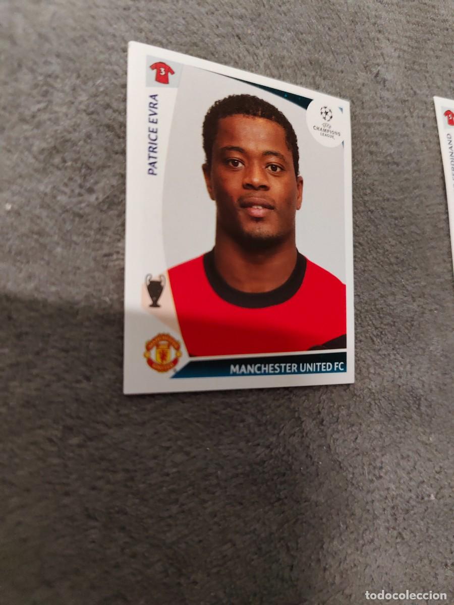 Cromos de f&uacute;tbol: 76 CHAMPIONS LEAGUE 09 10 PANINI PATRICE EVRA MANCHESTER UNITED FC 2009 2010 UCL AAA