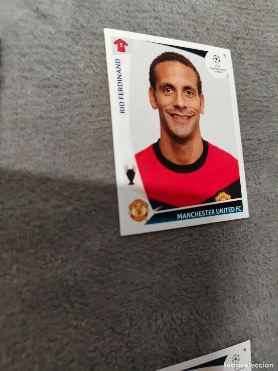Cromos de f&uacute;tbol: 77 CHAMPIONS LEAGUE 09 10 PANINI RIO FERDINAND MANCHESTER UNITED FC 2009 2010 UCL AAA